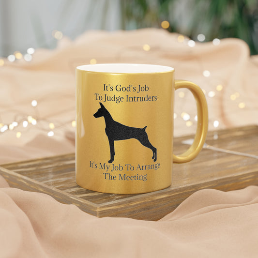 Arrange The Meeting Metallic Coffee Mug