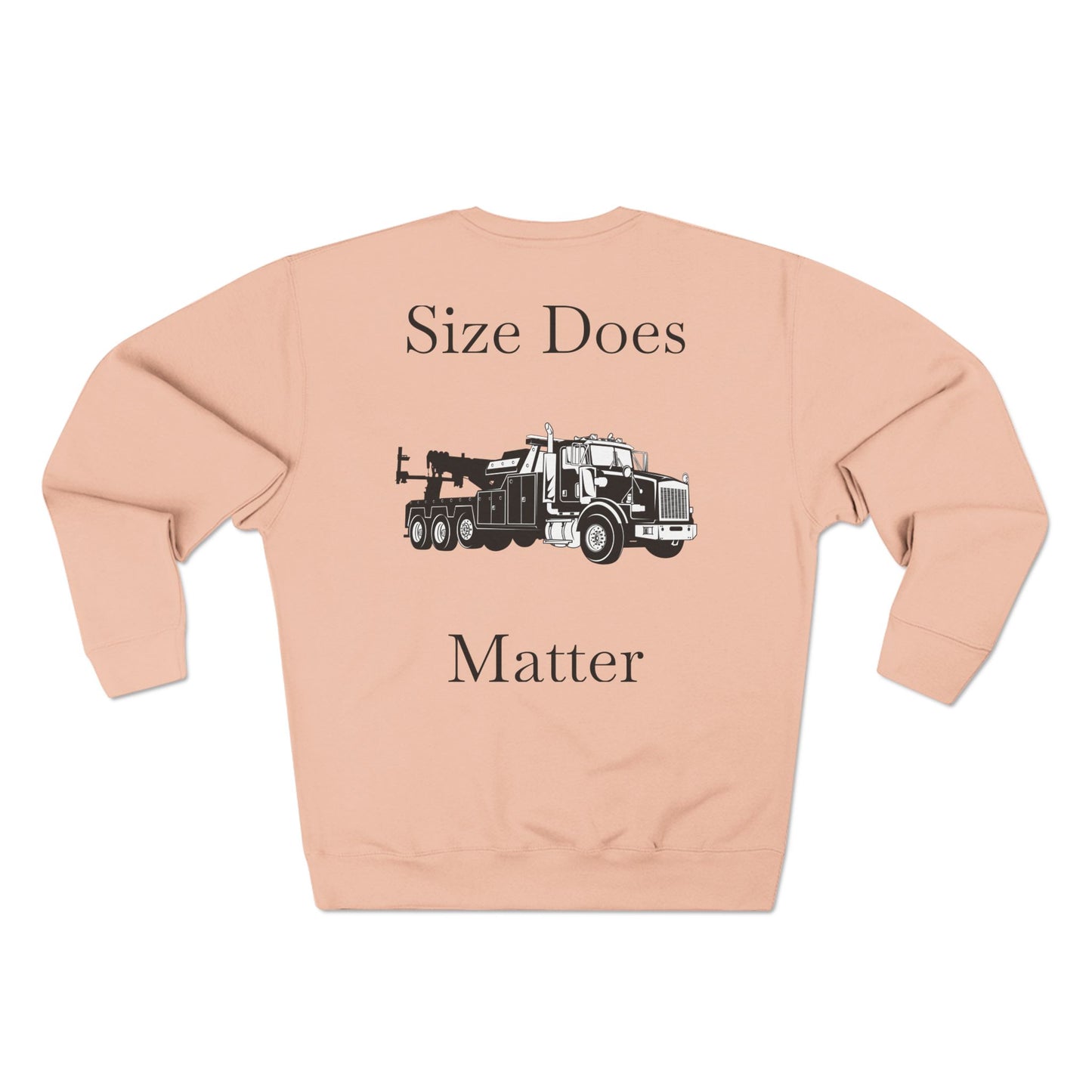 Size Does Matter Unisex Crewneck Sweatshirt