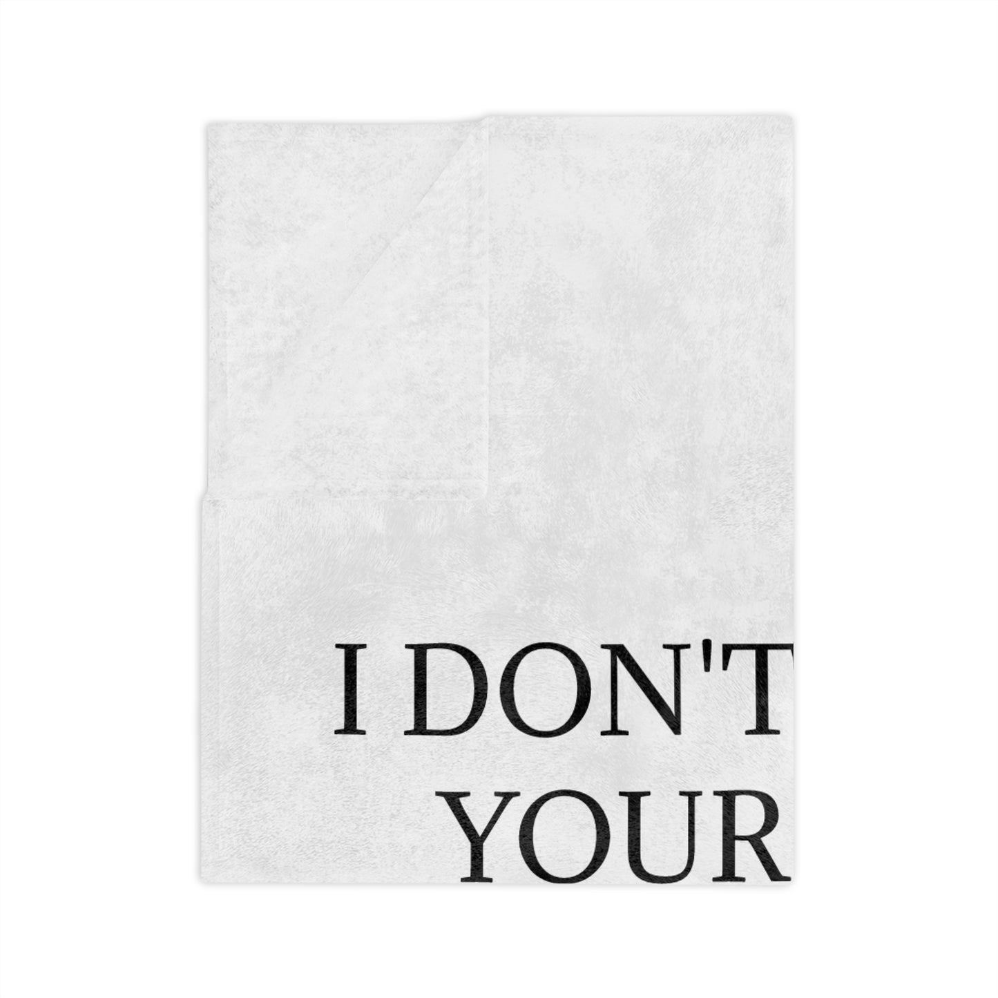 Kind Of Crazy Velveteen Microfiber Blanket