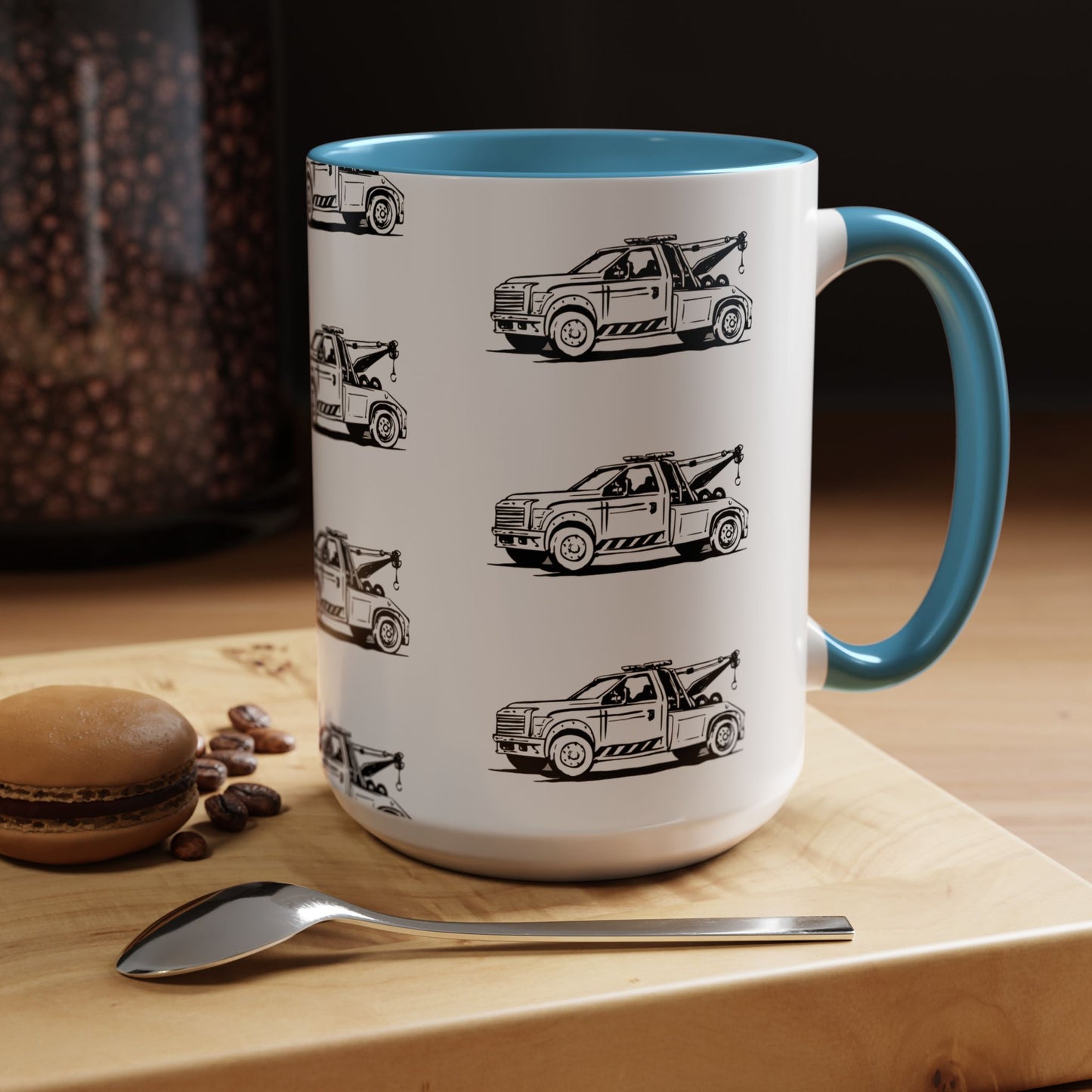 Wheel Lift Tow Truck 2-Tone Coffee Mug