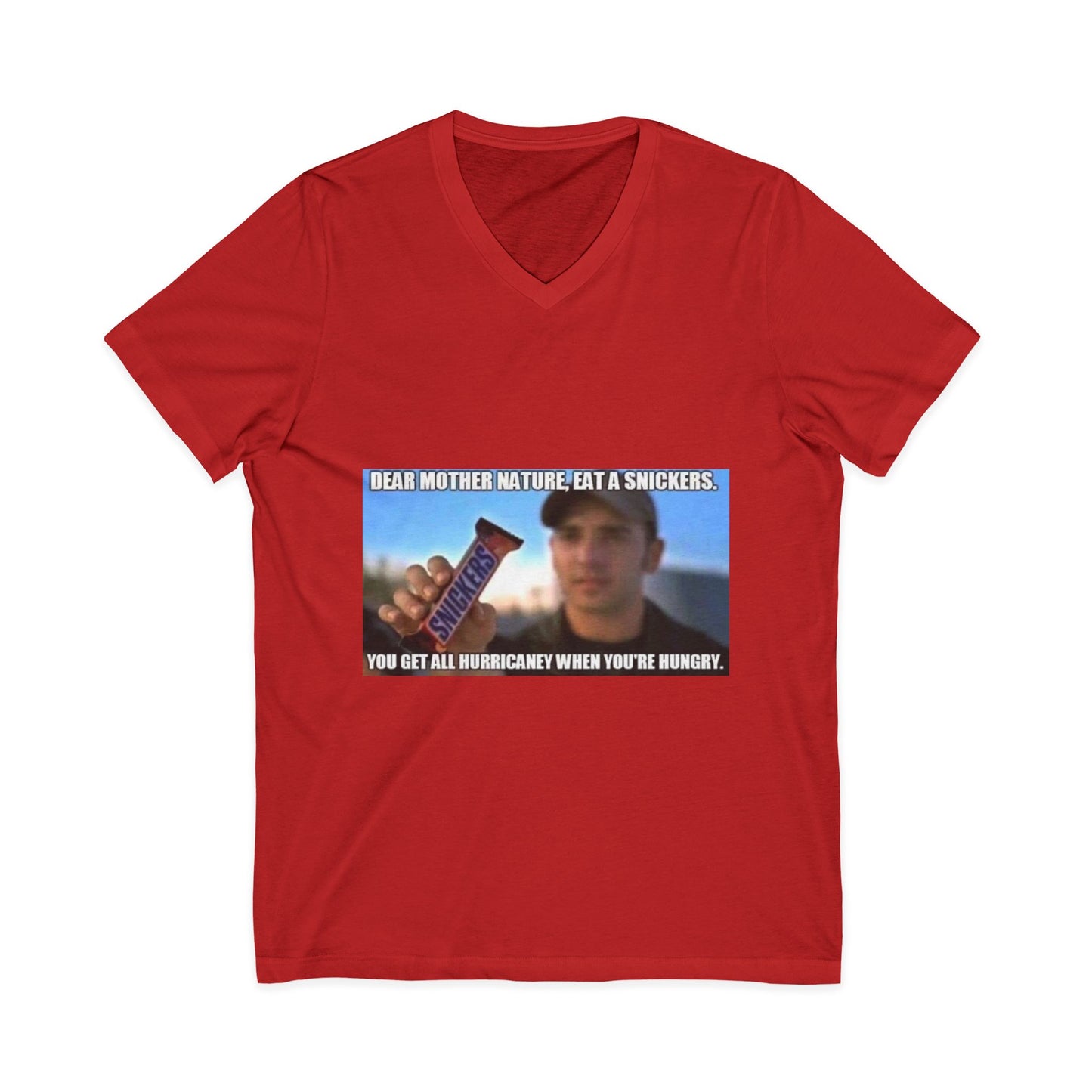 Hurricaney Unisex Short Sleeve V-Neck Tee