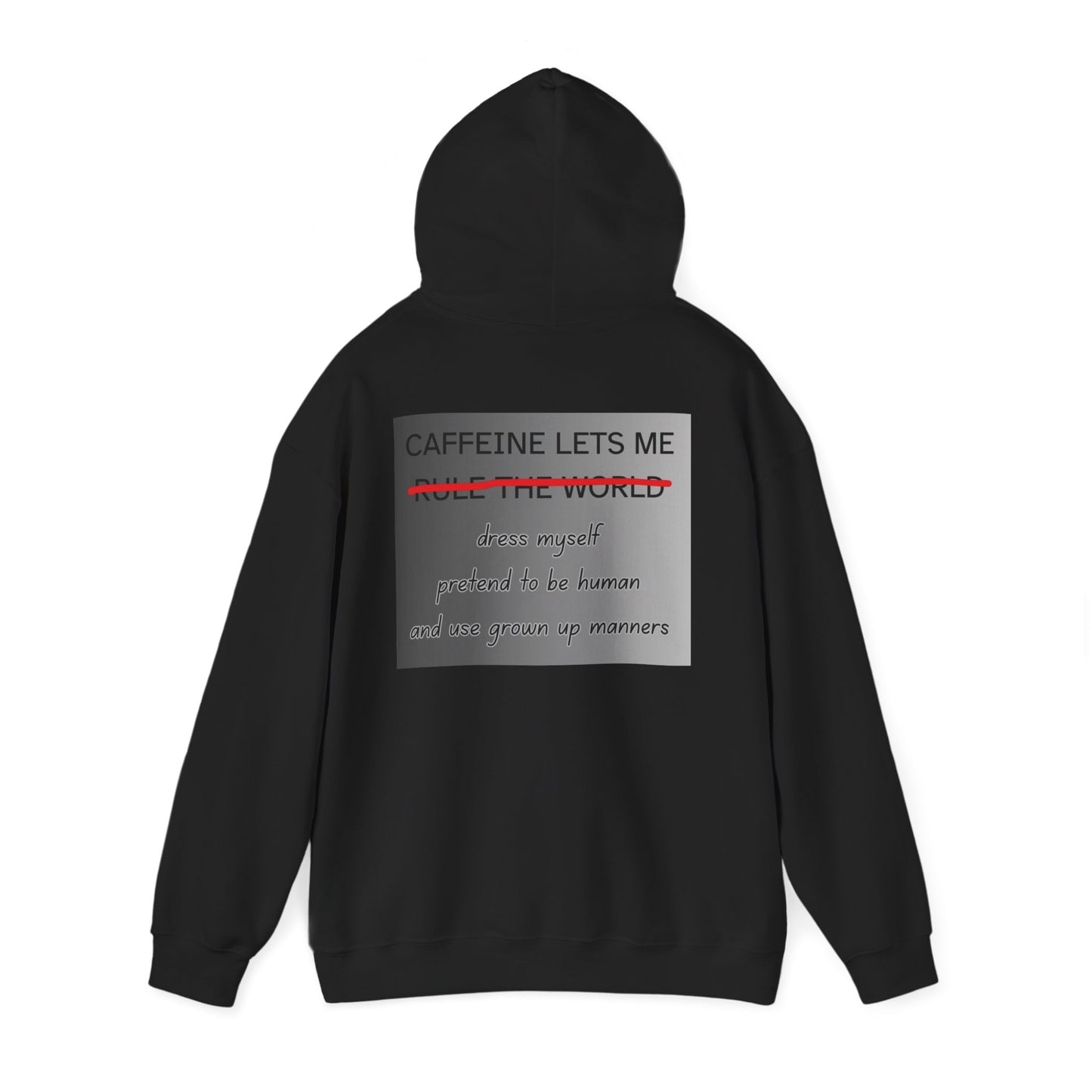 Caffeine Lets Me Unisex Hoodie