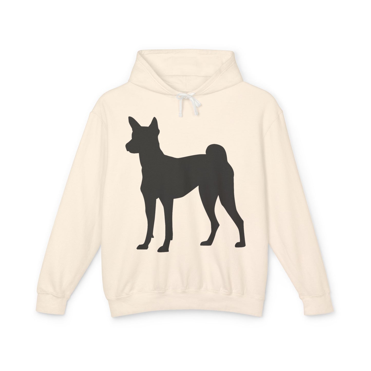 Basenji Silhouette Unisex Lightweight Hoodie