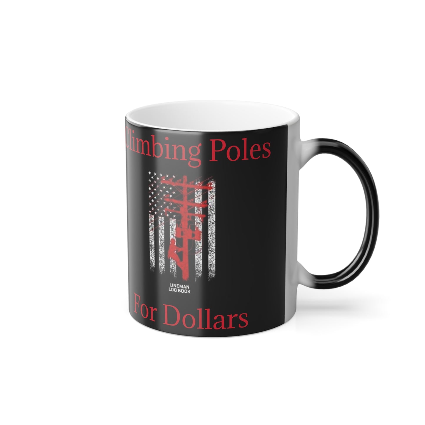 Climbing Poles Color Changing Mug