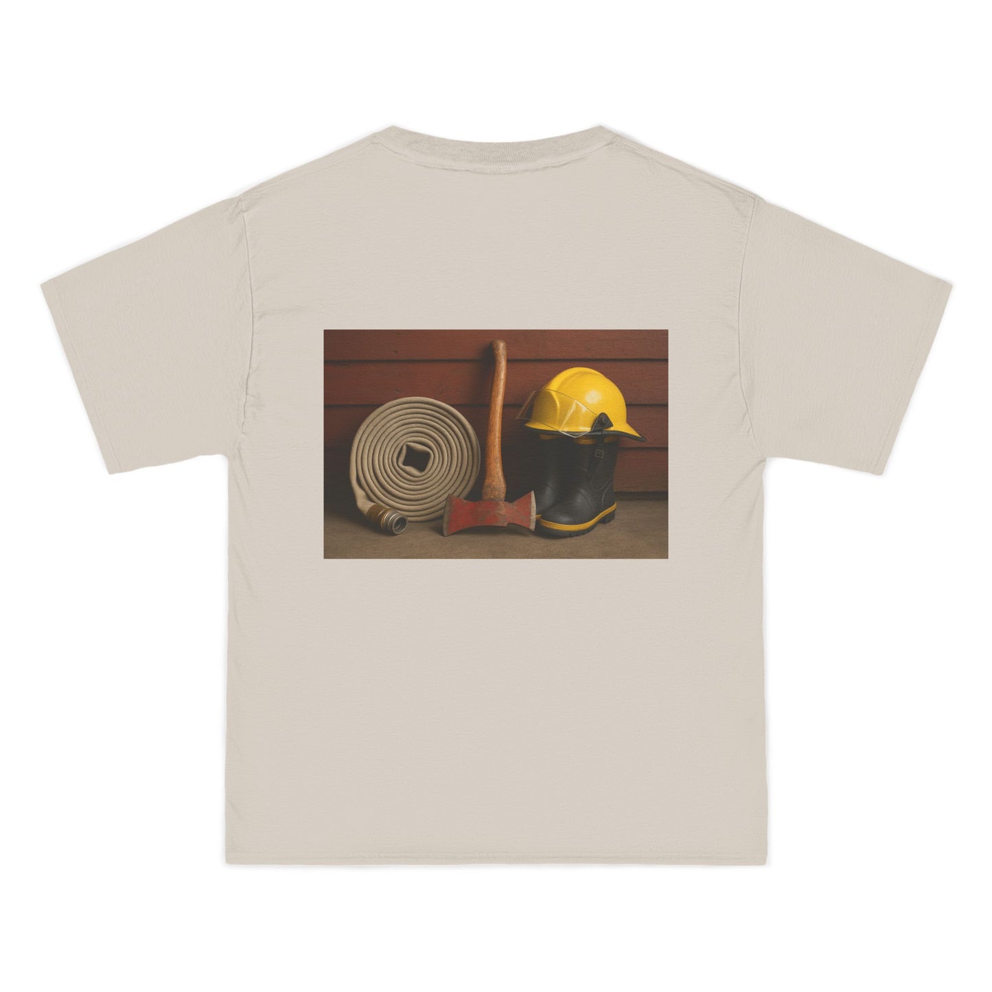 Fire/Rescue Appreciation Men's Short-Sleeve Crewneck Tee