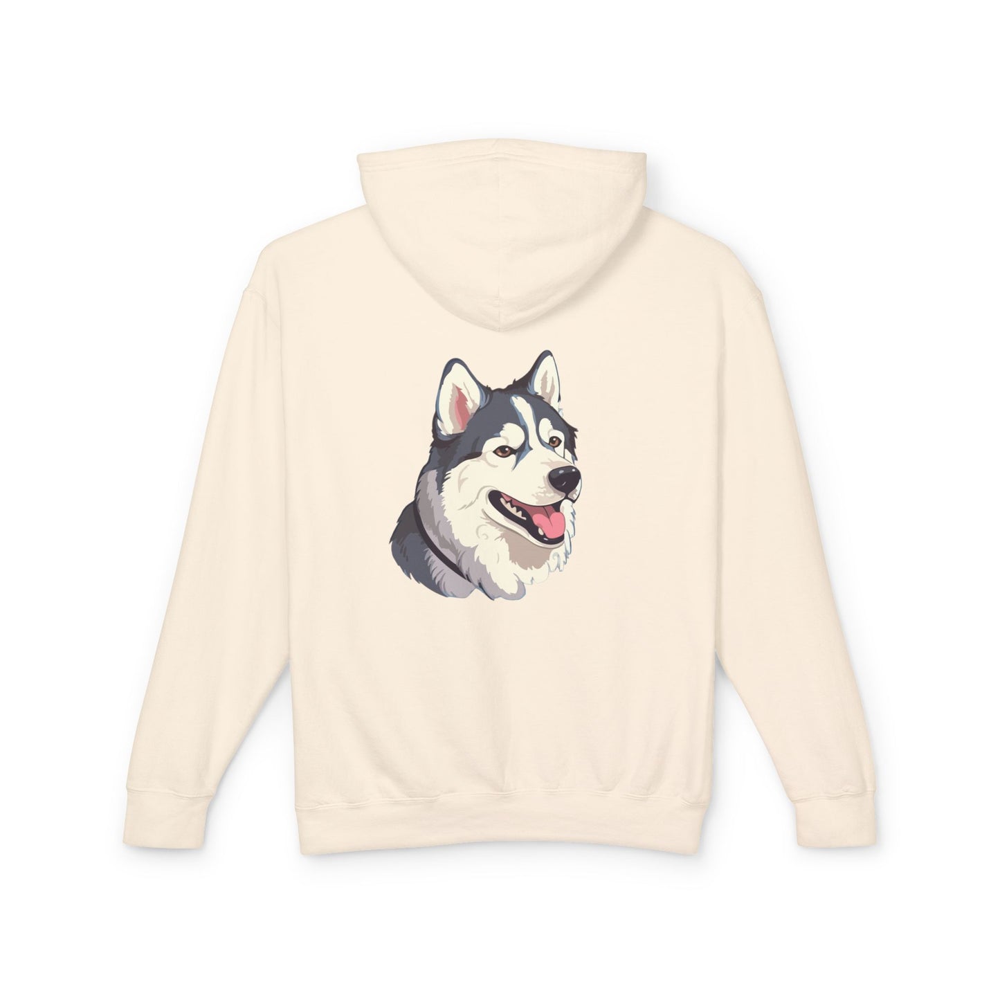 Malamute Head Unisex Lightweight Hoodie