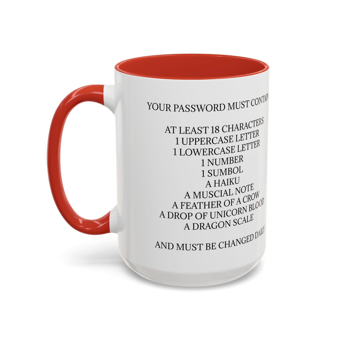 Password 2-Tone Coffee Mug