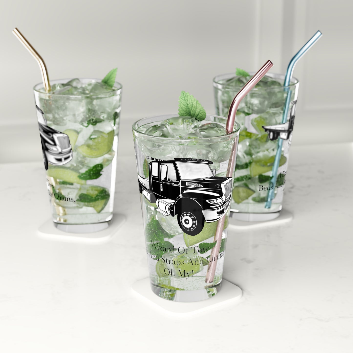 Wizard Of Tow Drinking Glass