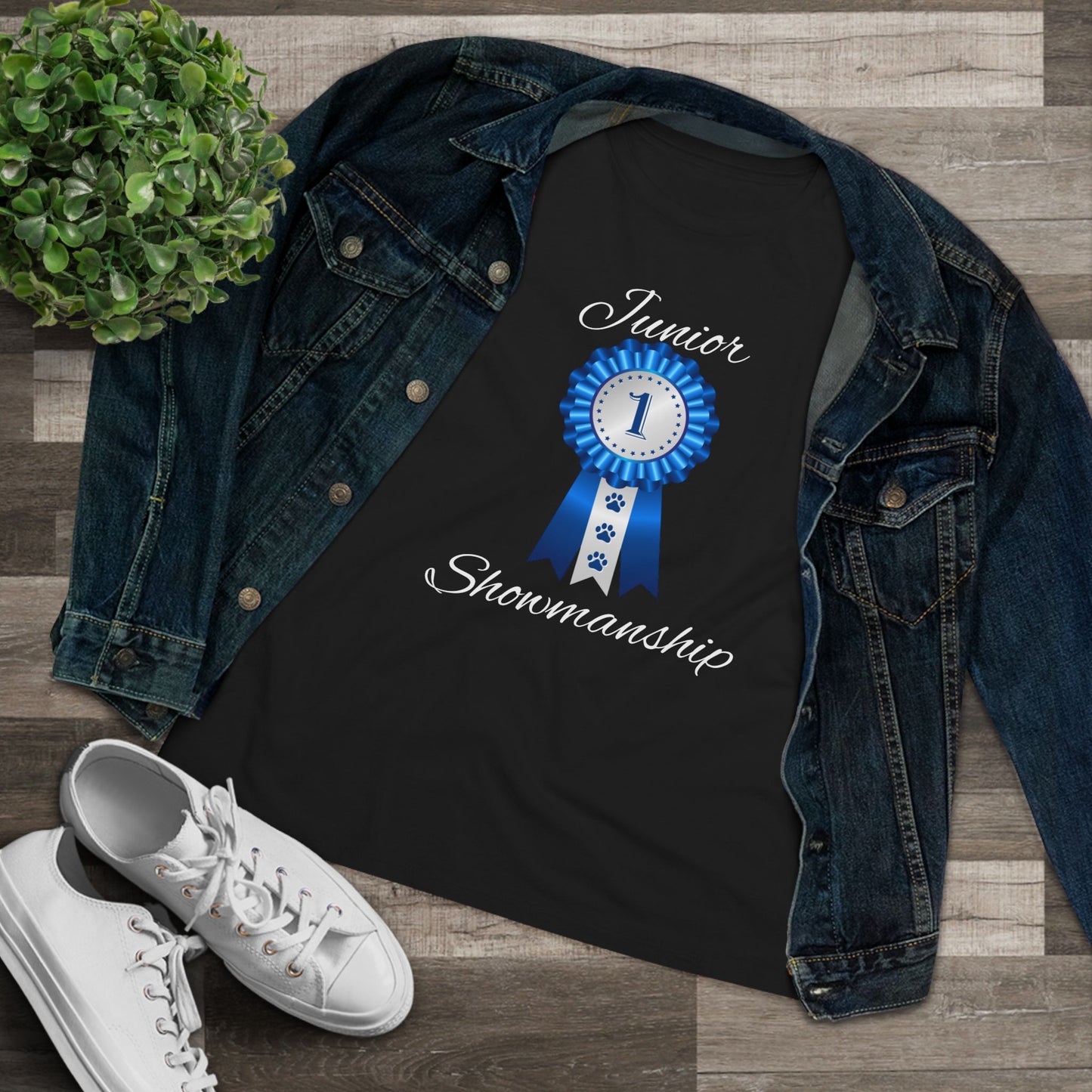 Junior Showmanship Women's Short Sleeve Crewneck Tee