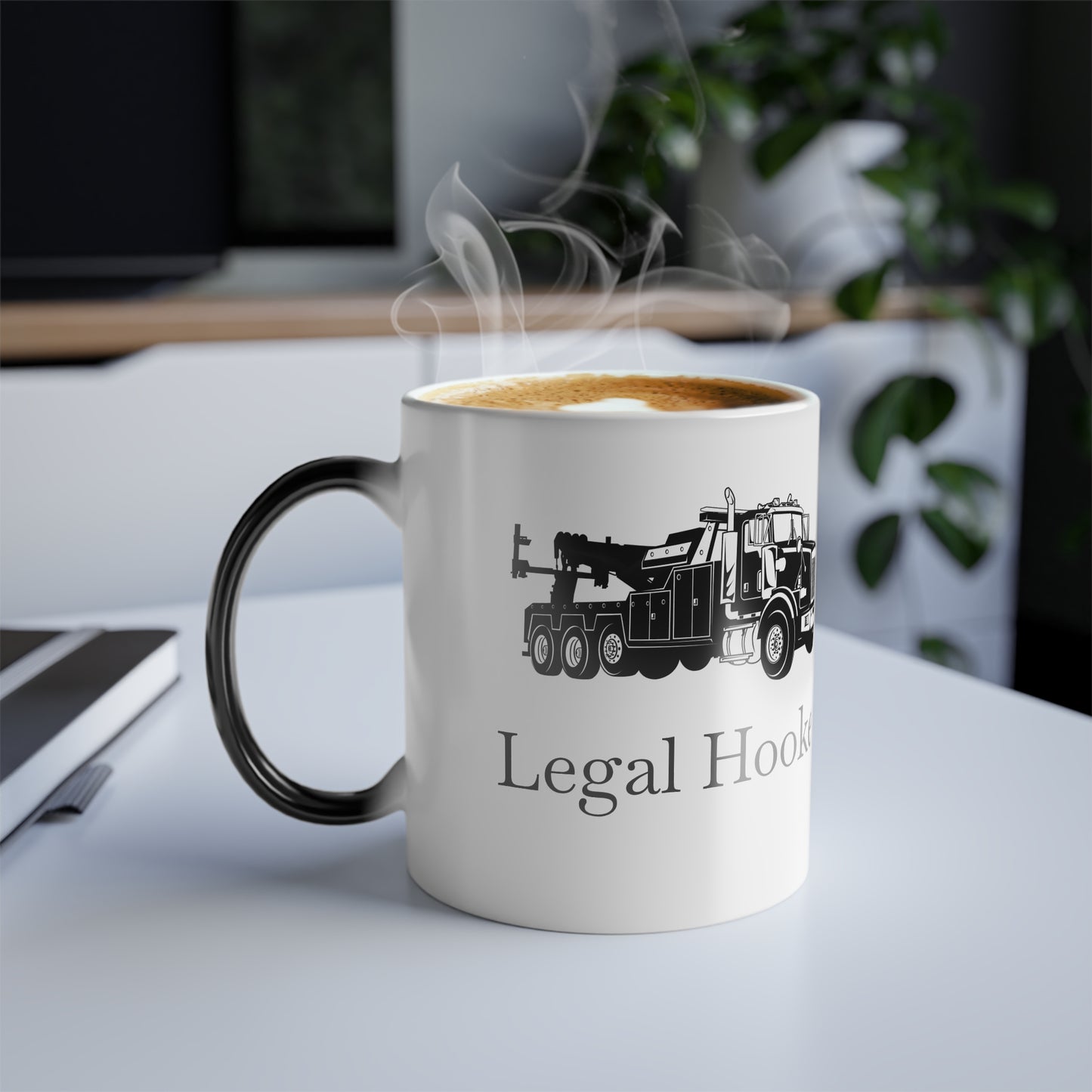 Legal H**ker Heavy Tow Truck Color Changing Mug
