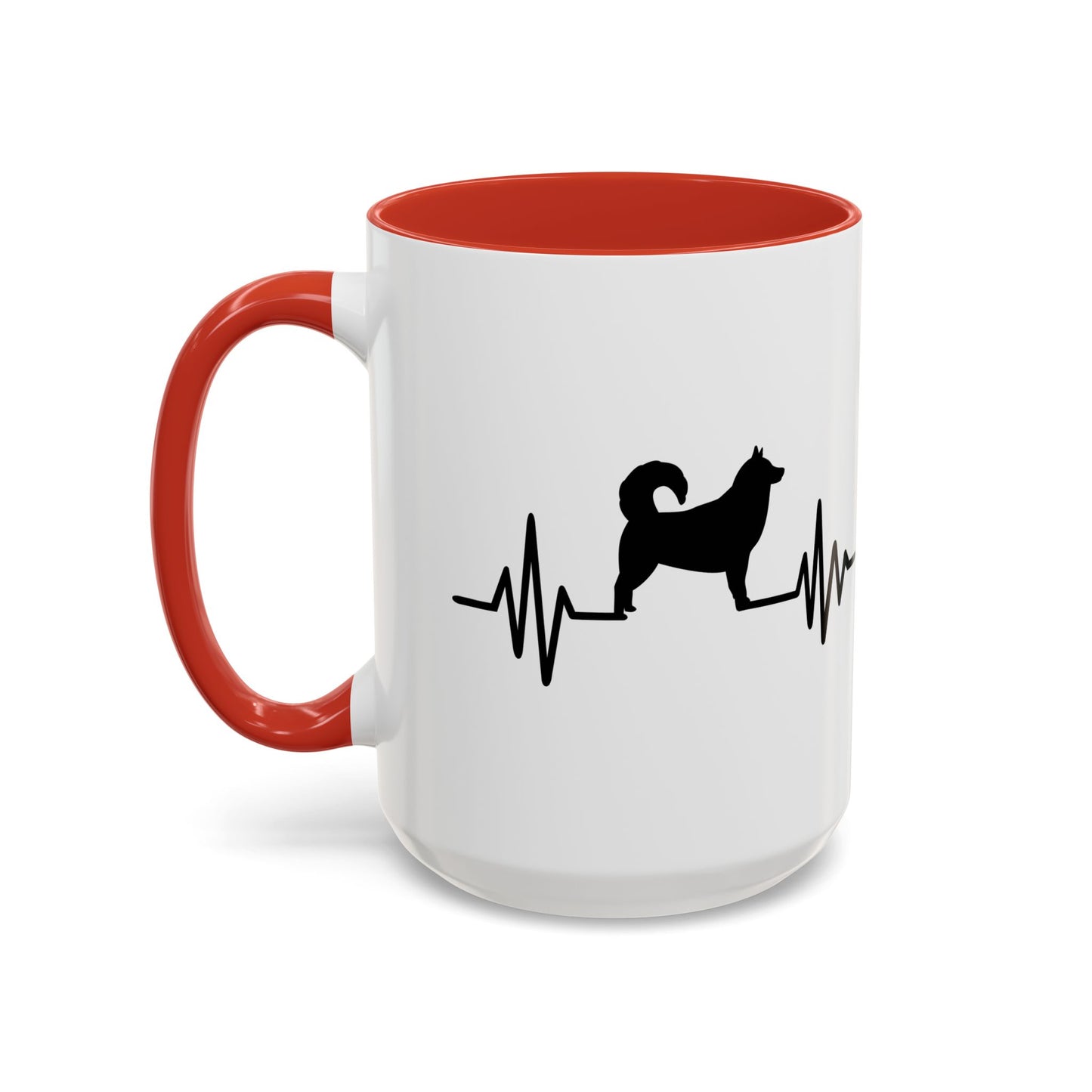 My Heart Beats For Malamutes 2-Tone Coffee Mug