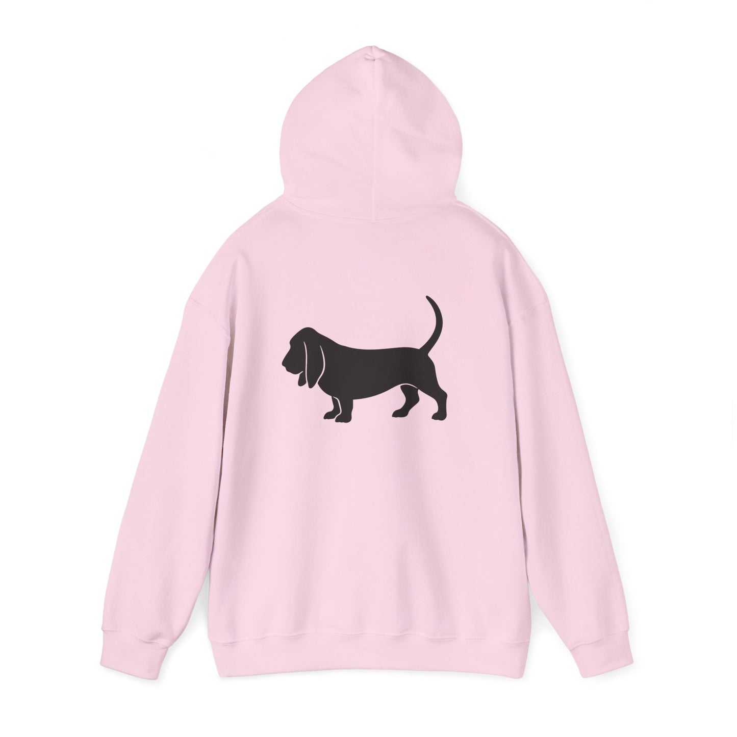 Basset Hound Silhouette Unisex Hoodie