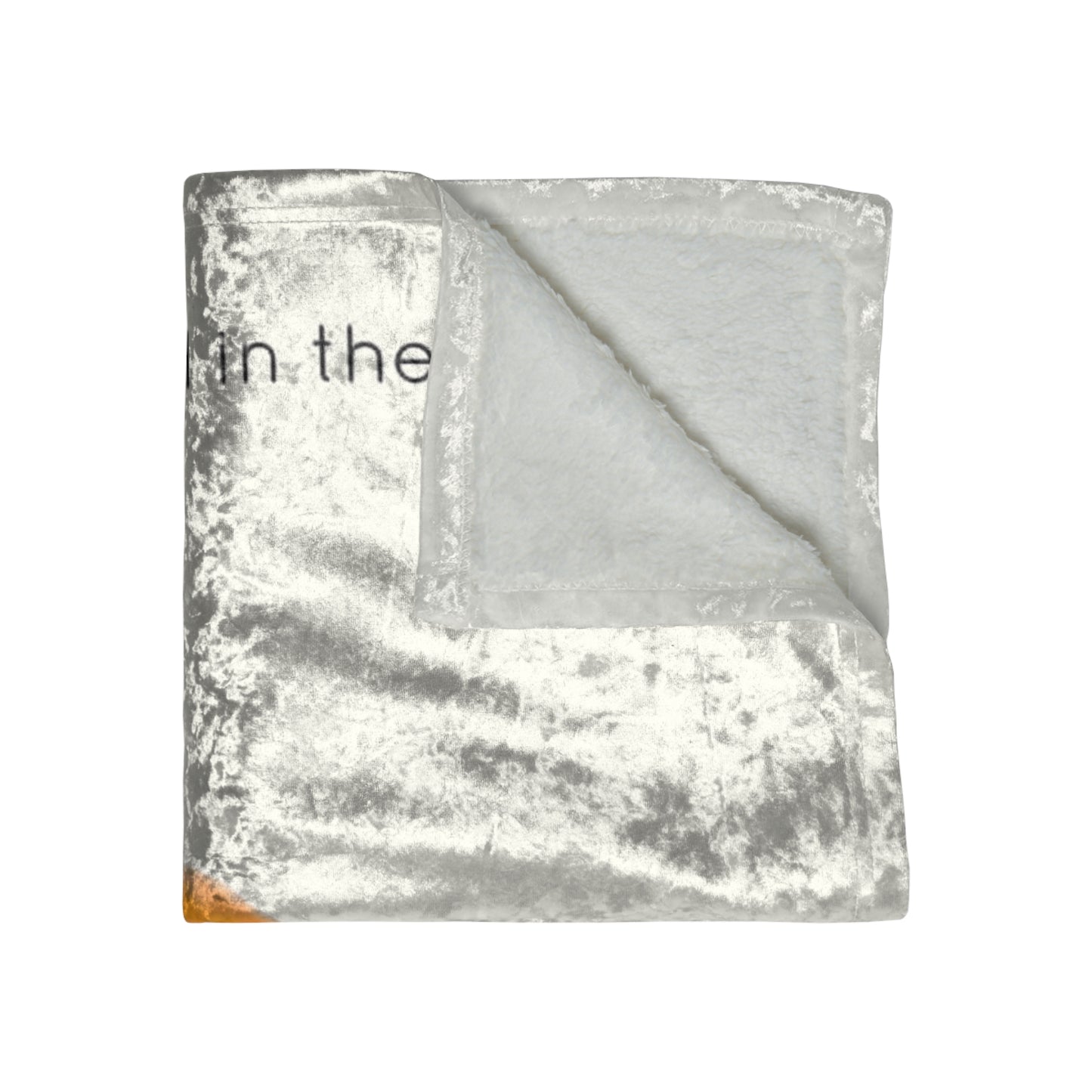 Fall In The South Crushed Velvet Blanket