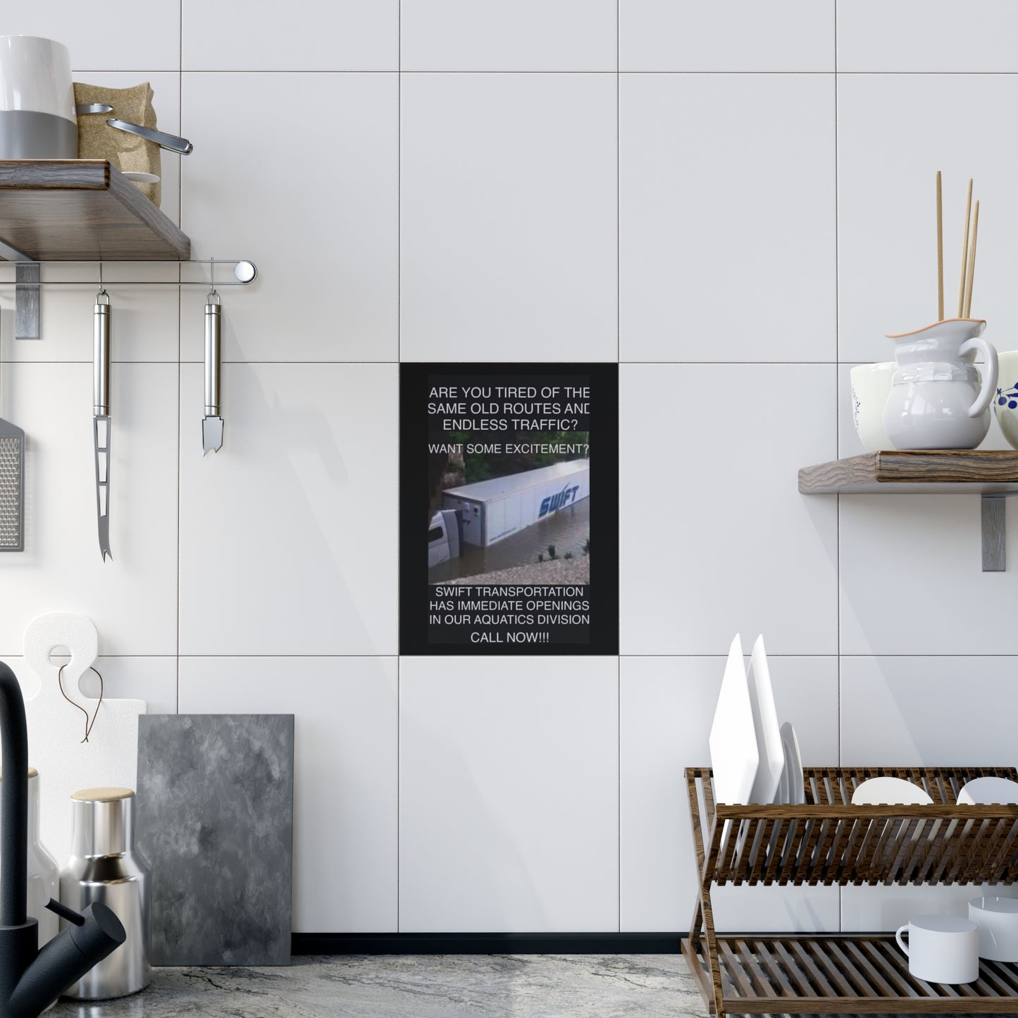 Swift Aquatics Ceramic Photo Tile