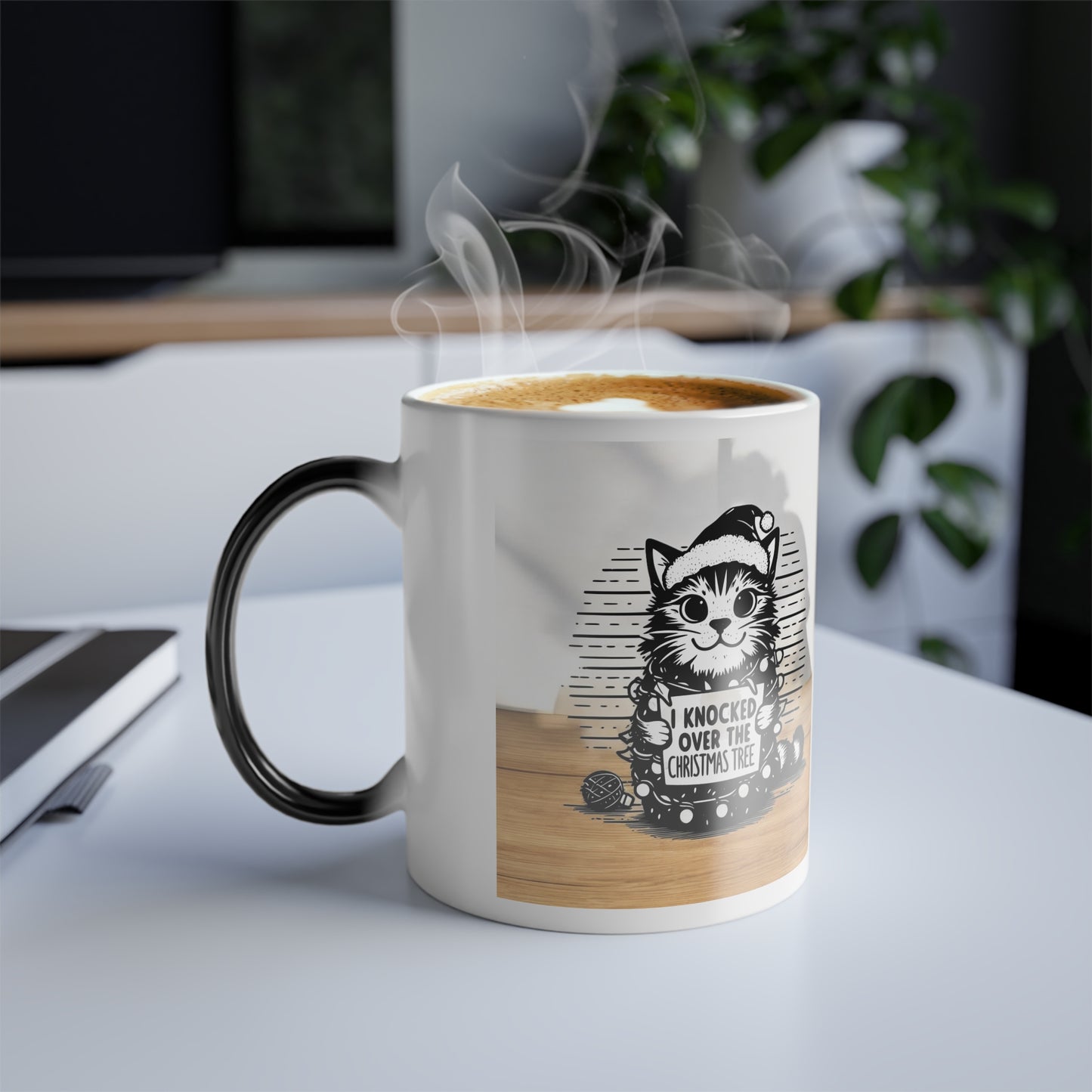 Naughty Cat Color Changing Mug
