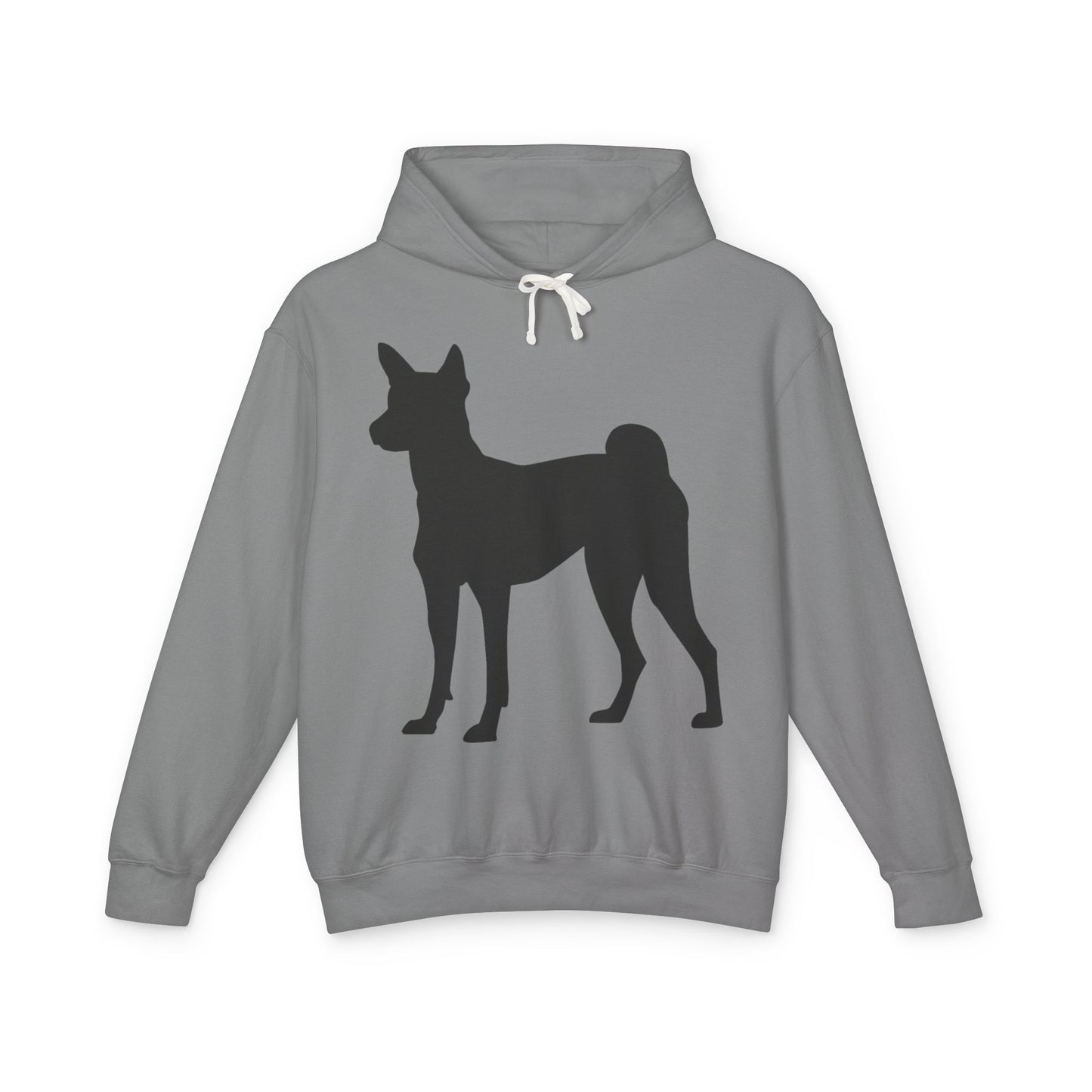 Basenji Silhouette Unisex Lightweight Hoodie