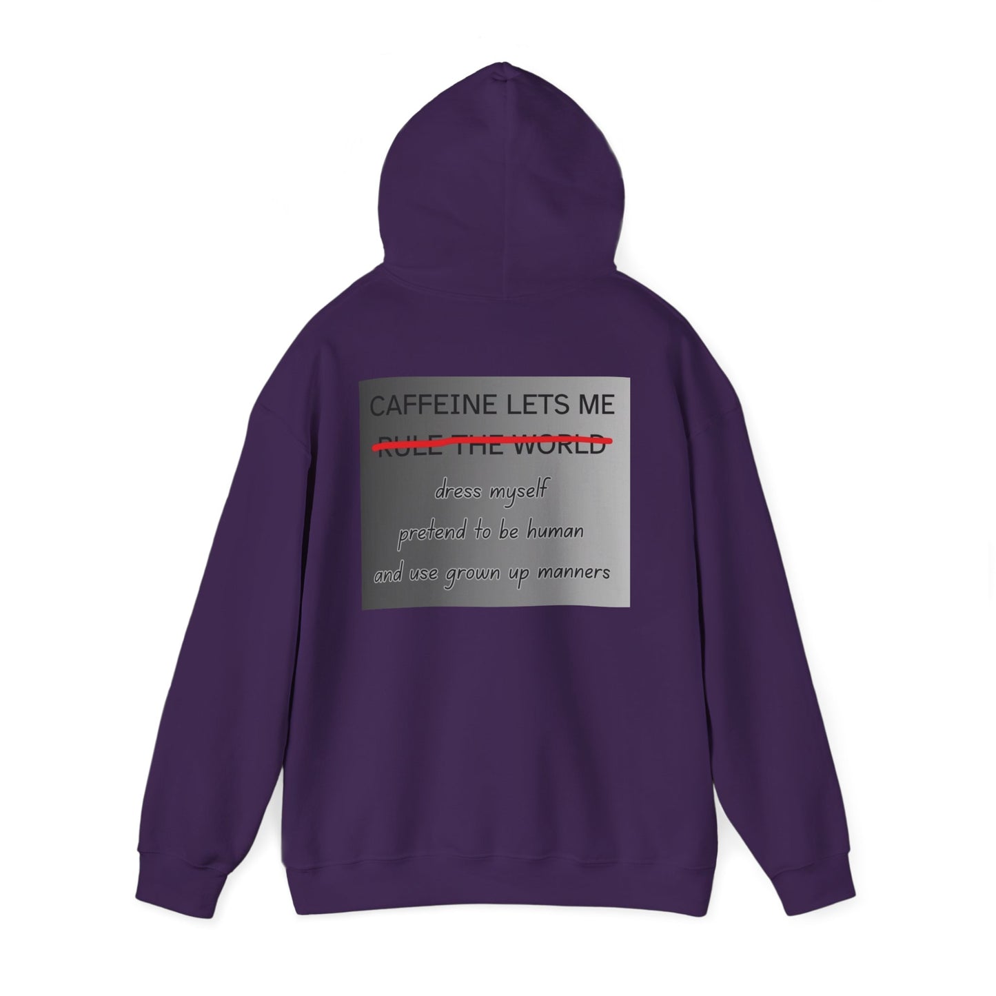 Caffeine Lets Me Unisex Hoodie