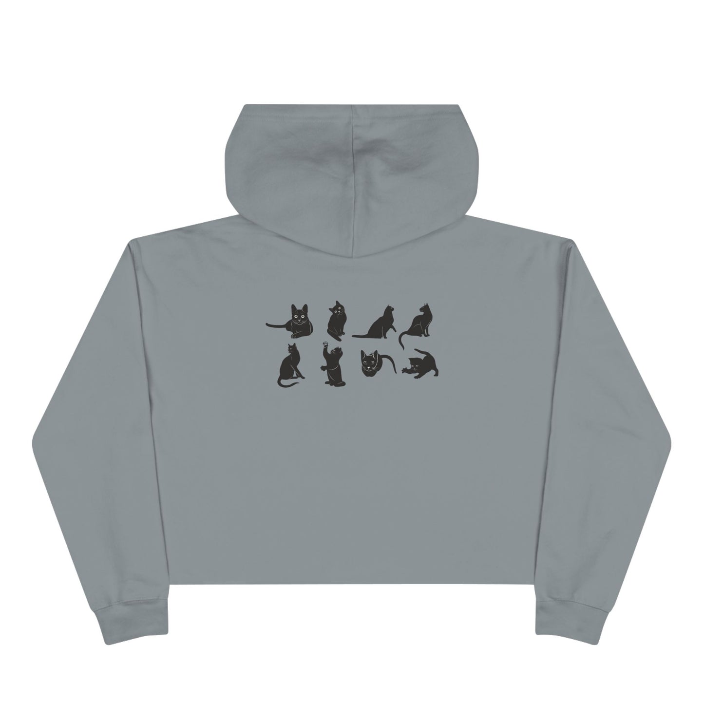 Cats Women's Crop Hoodie