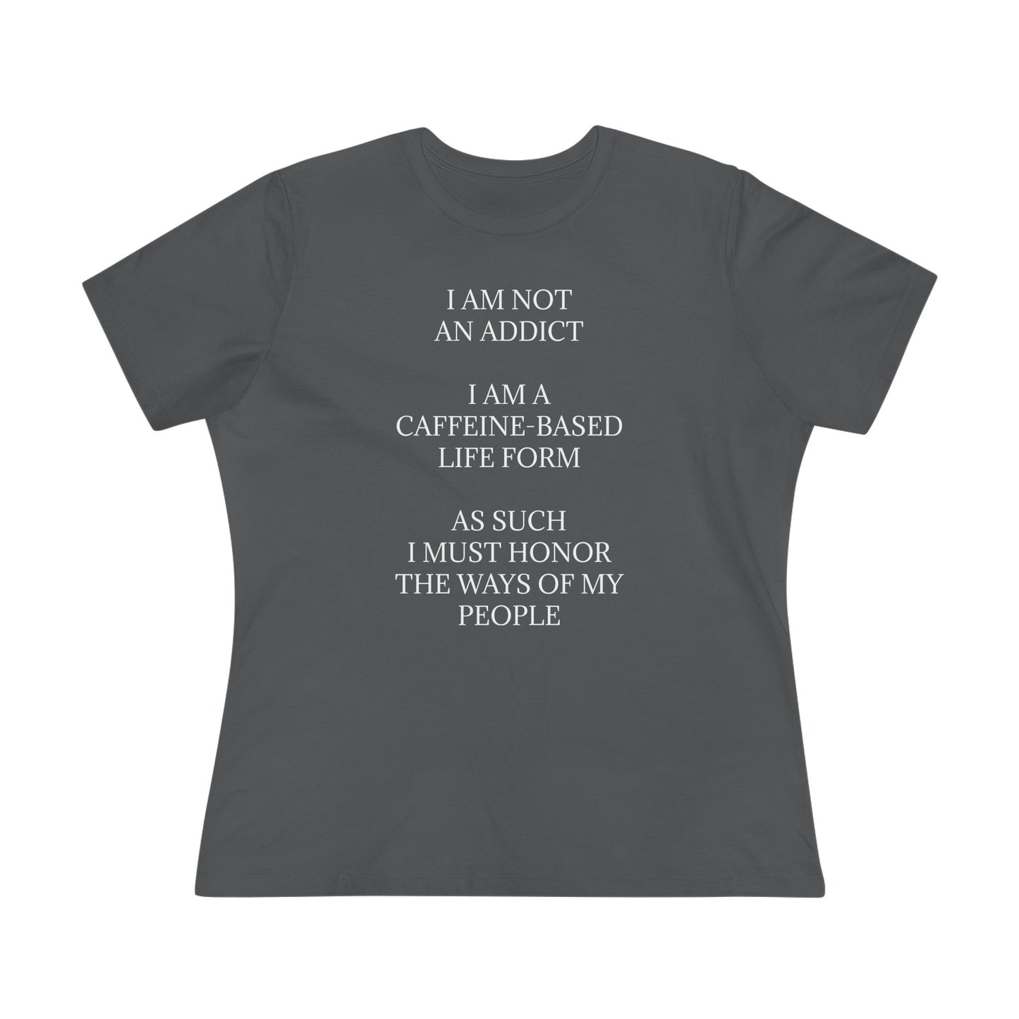 Not An Addict Women's Short Sleeve Crewneck Tee