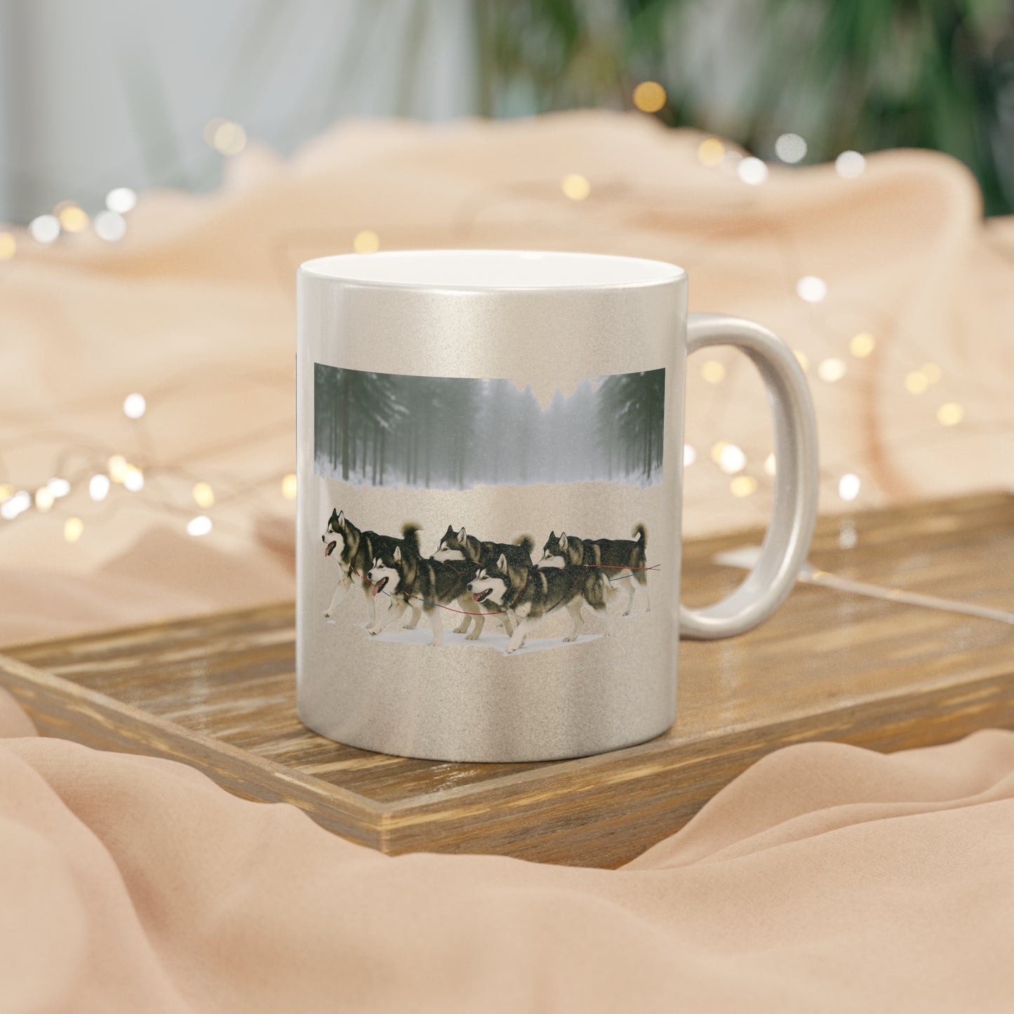 Mush On Metallic Coffee Mug