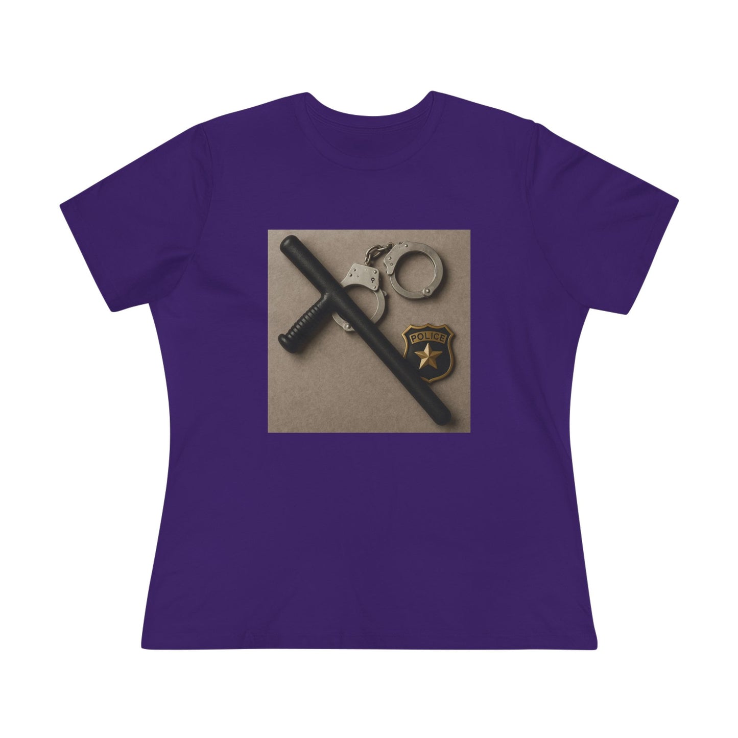 Law Enforcement Appreciation Women's Short Sleeve Crewneck Tee