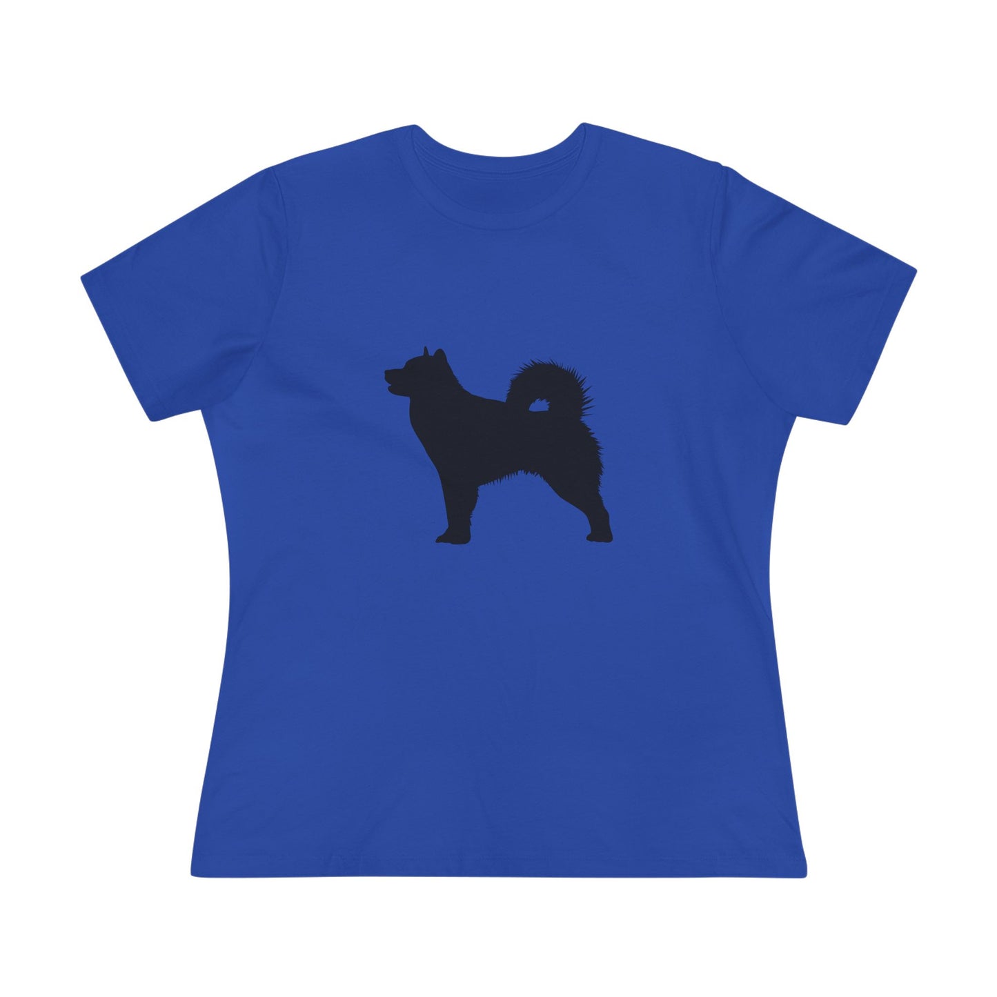 Malamute Silhouette Women's Short Sleeve Crewneck Tee