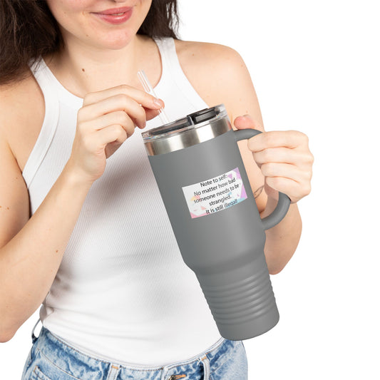 Note To Self Insulated Travel Mug