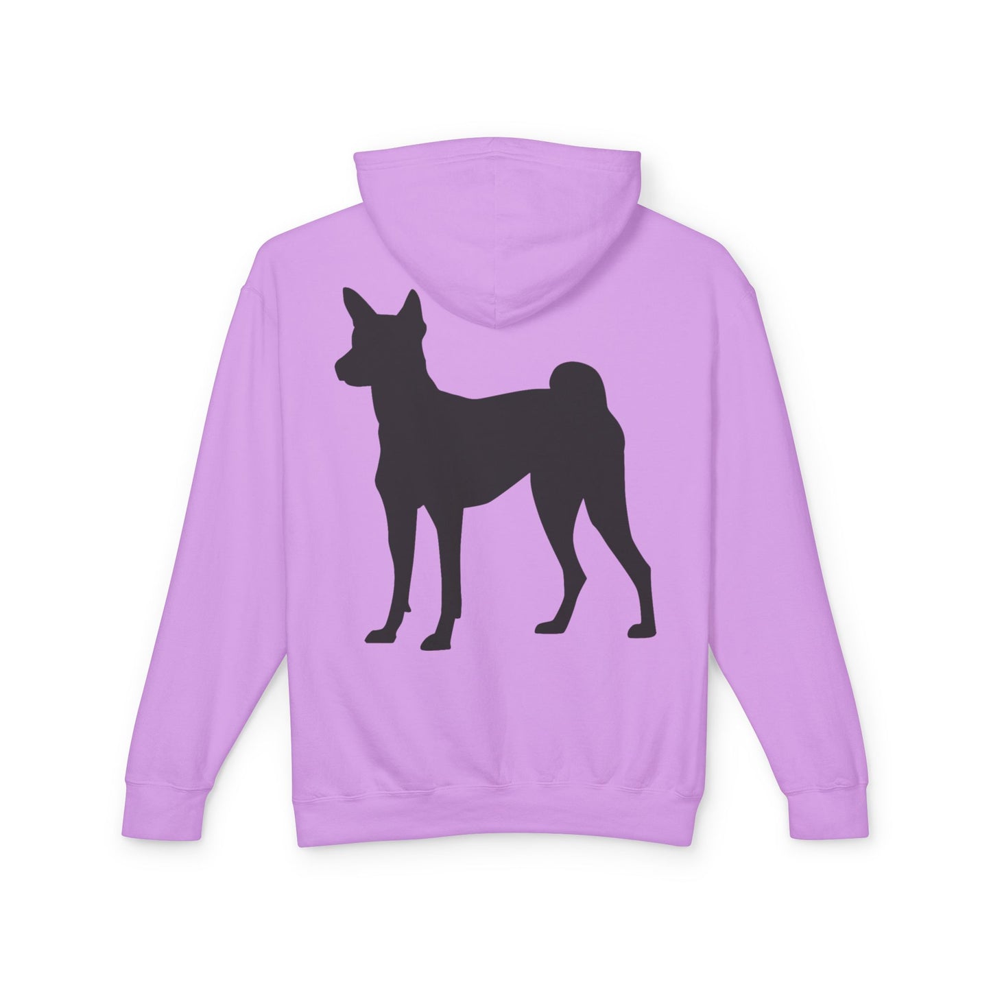 Basenji Silhouette Unisex Lightweight Hoodie