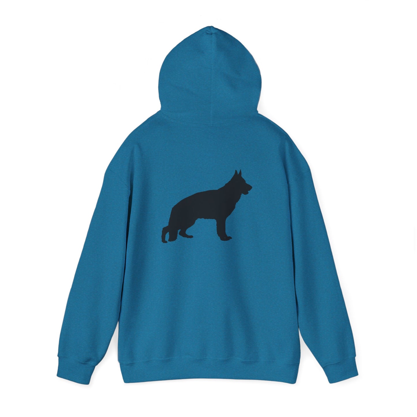 German Shepherd Silhouette Unisex Hoodie