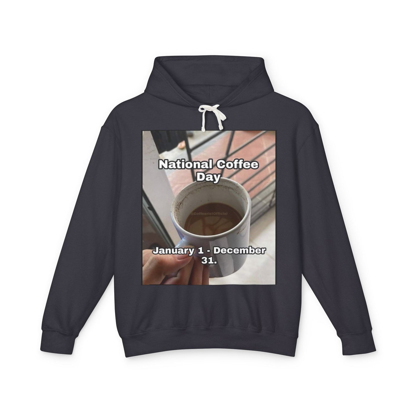 National Coffee Day Unisex Lightweight Hoodie