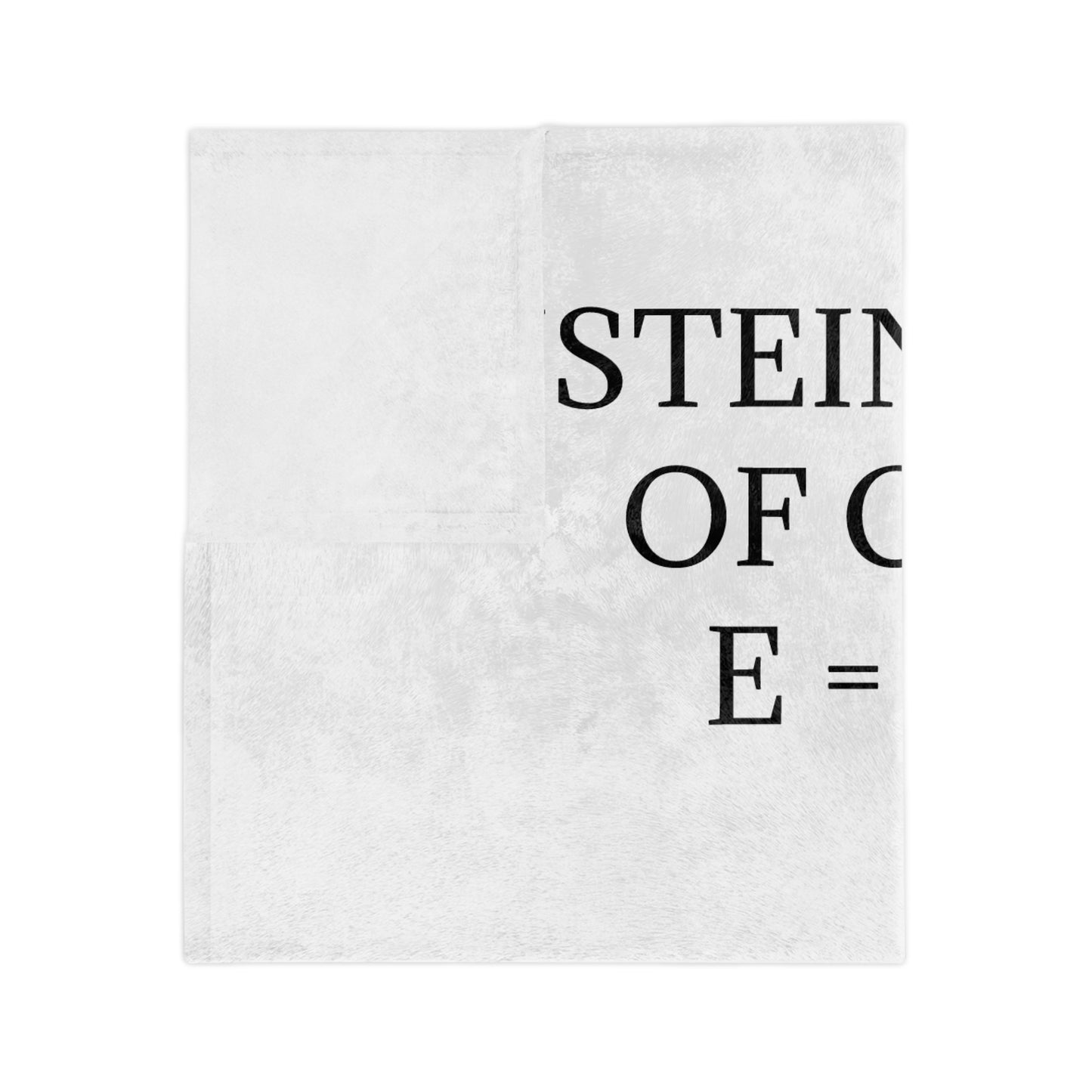 Einstein's Theory Of Coffee Velveteen Microfiber Blanket