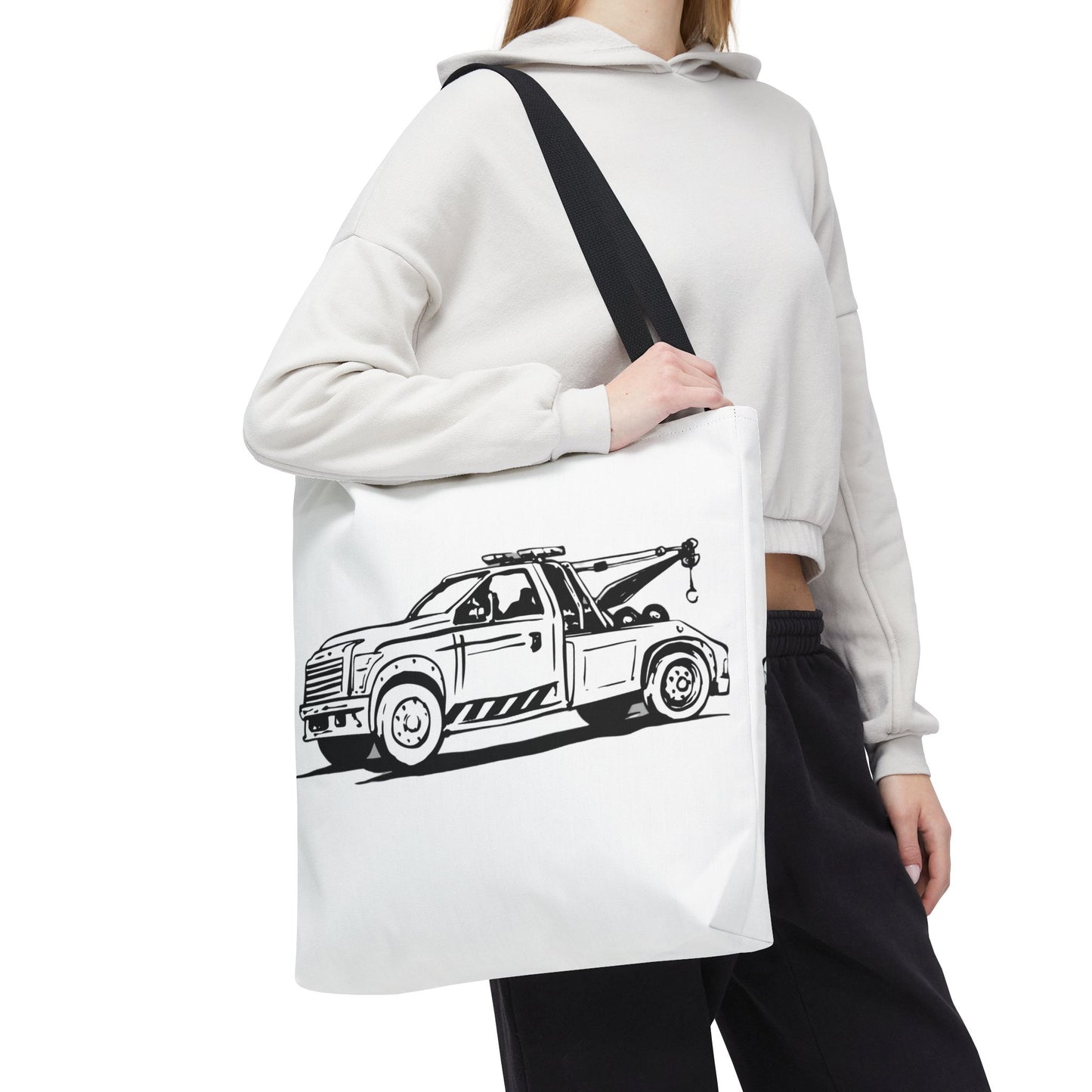Wheel Lift Tow Truck Tote Bag