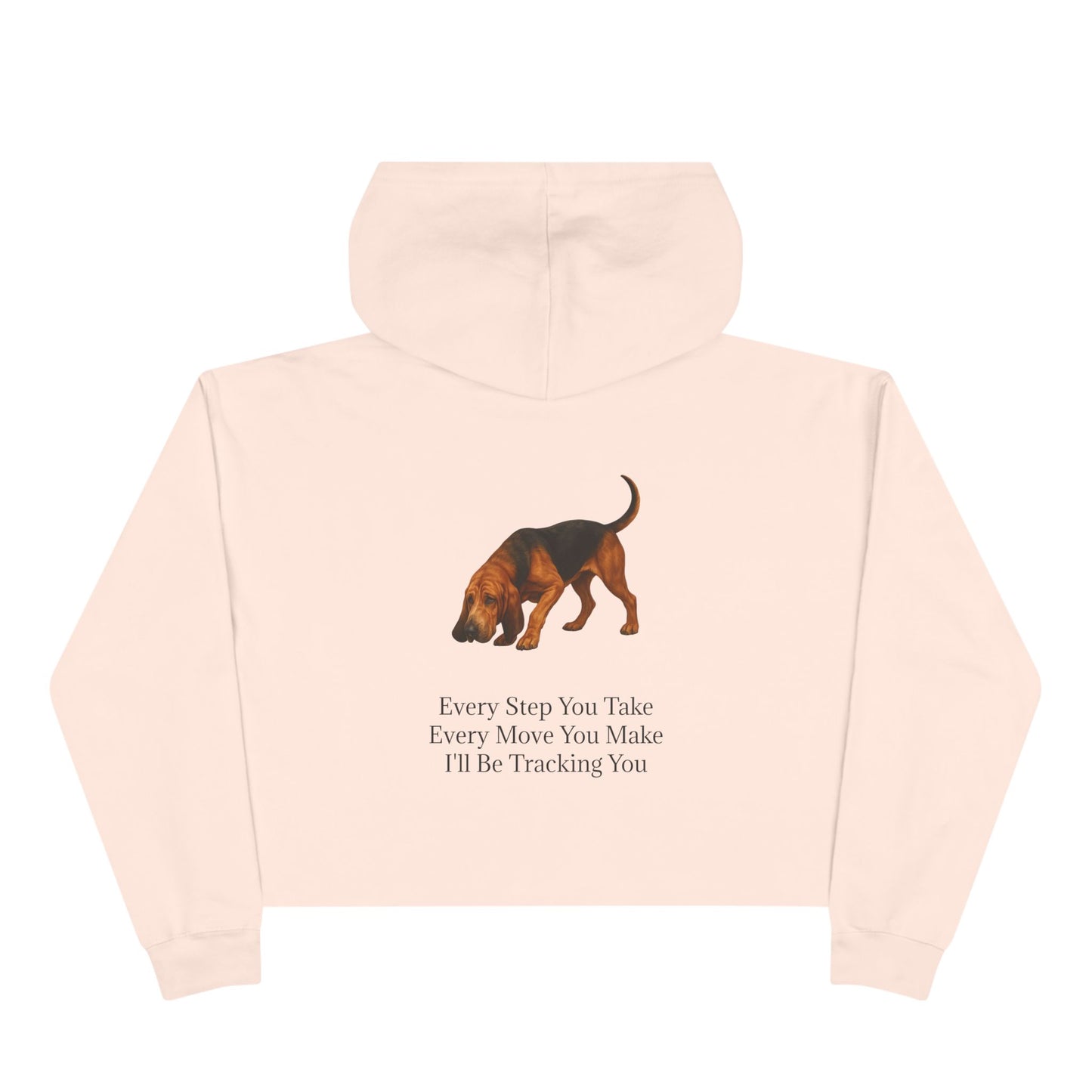Tracking You Women's Crop Hoodie
