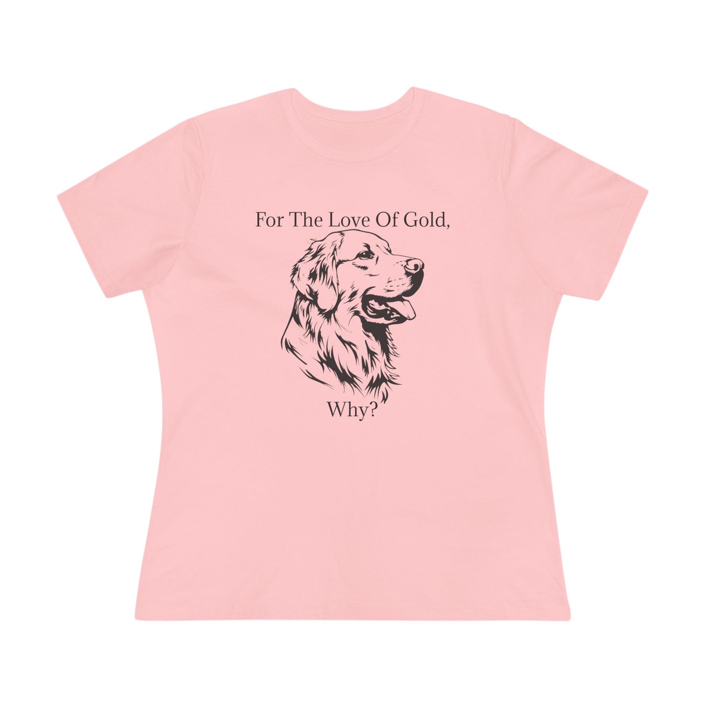 For The Love Of Gold Women's Short Sleeve Crewneck Tee