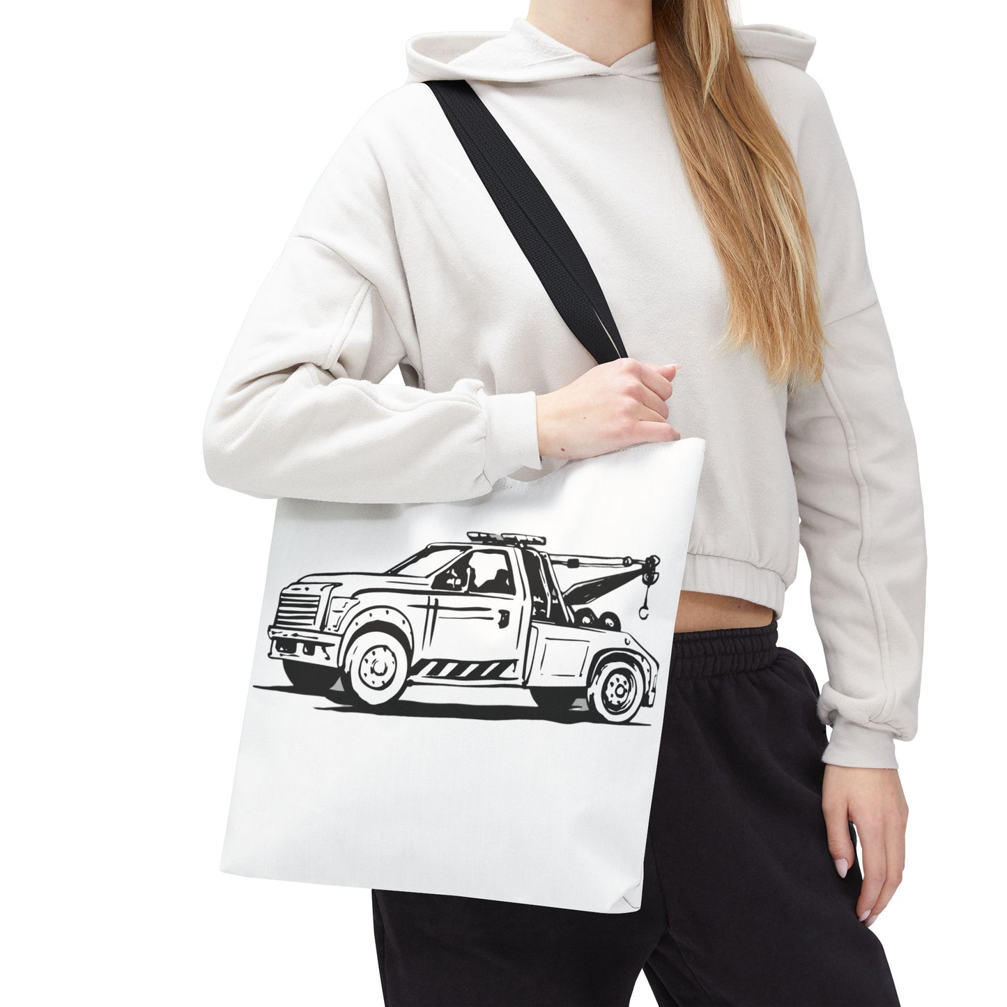 Wheel Lift Tow Truck Tote Bag