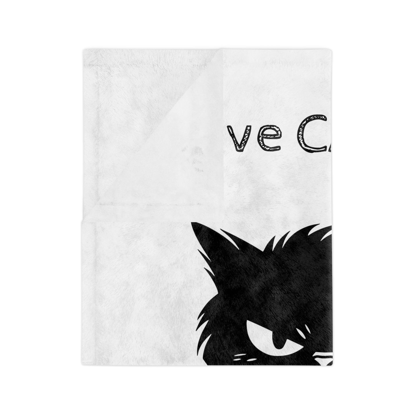 Kitten Me Velveteen Microfiber Blanket