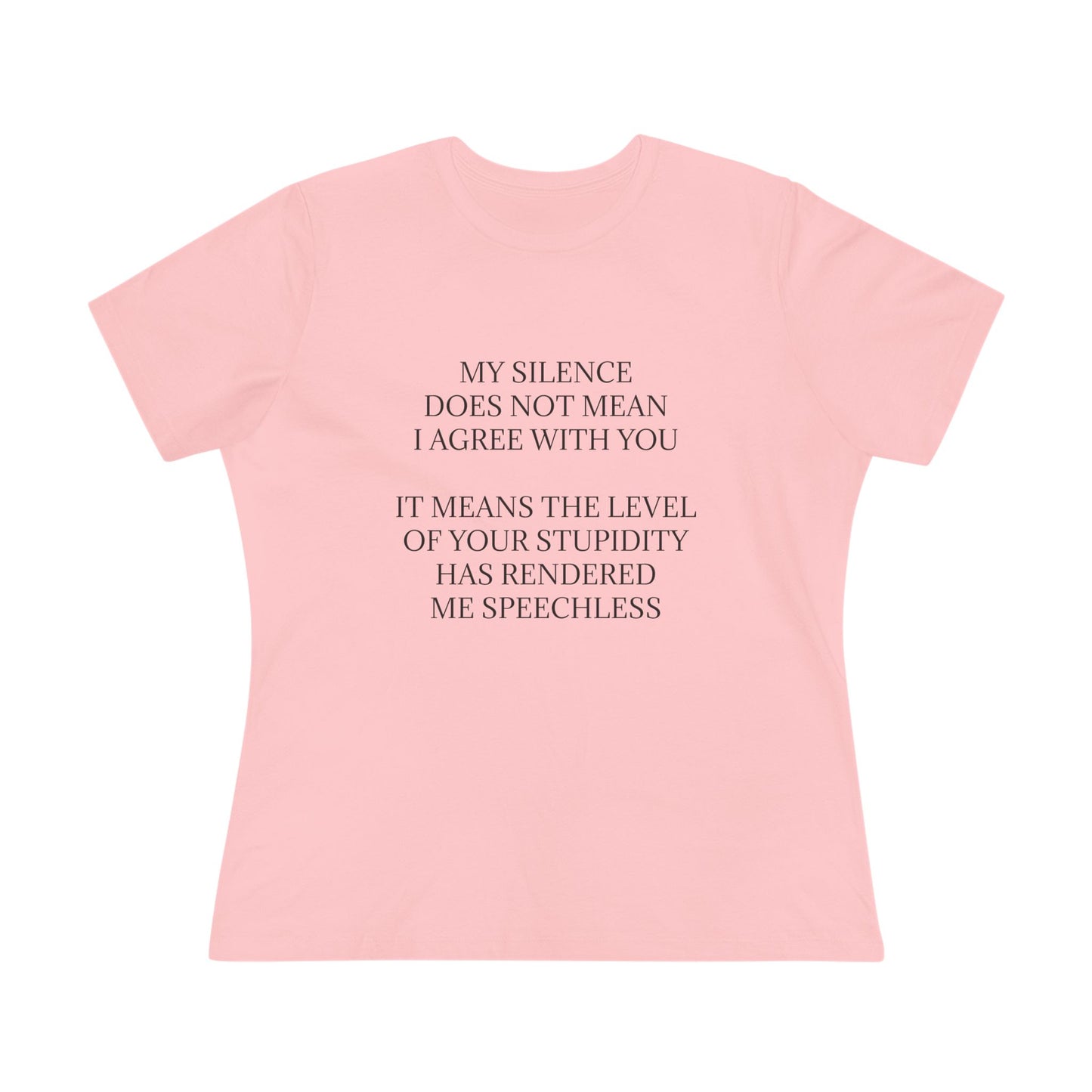 Speechless Women's Short Sleeve Crewneck Tee