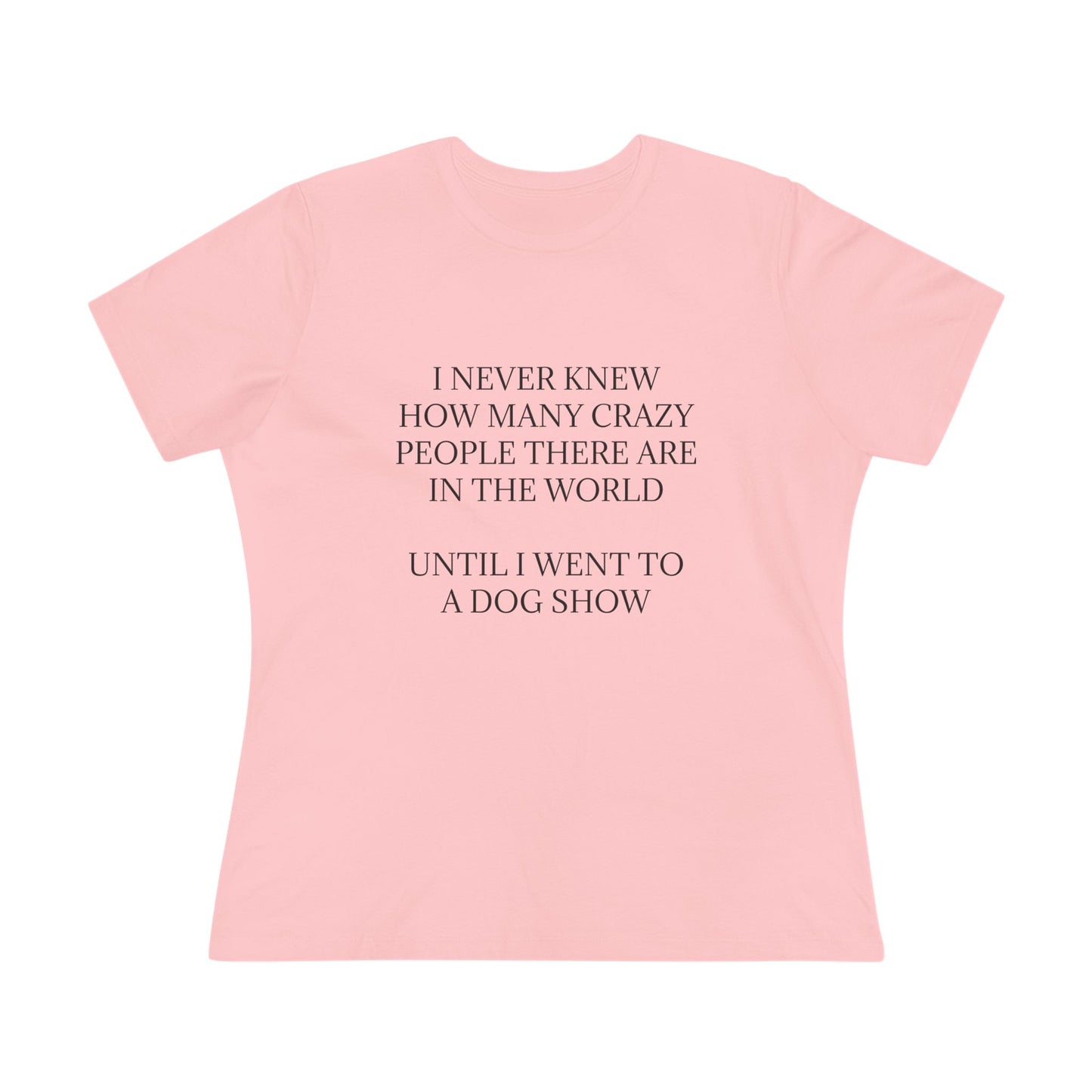 Never Knew Women's Short Sleeve Crewneck Tee