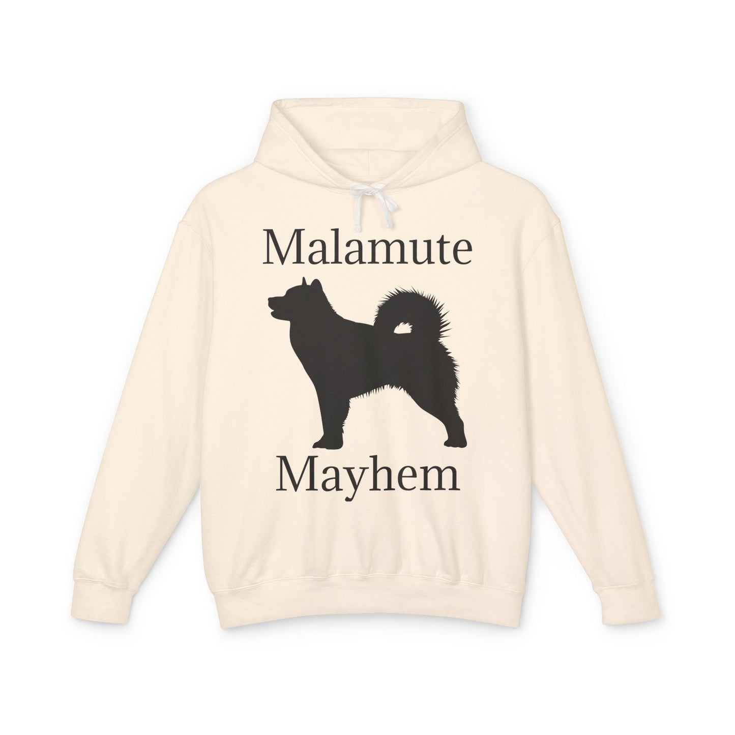 Malamute Mayhem Unisex Lightweight Hoodie