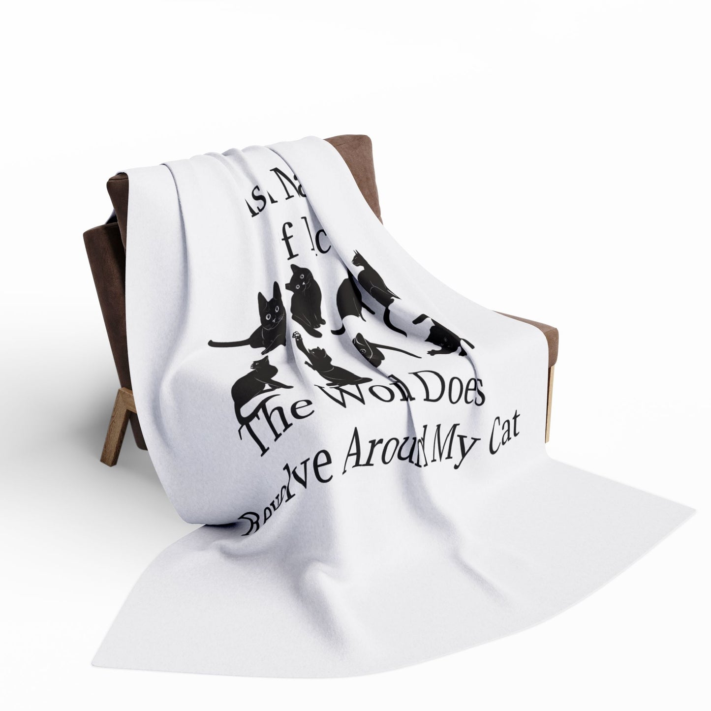 Matter Of Fact Cat Arctic Fleece Blanket