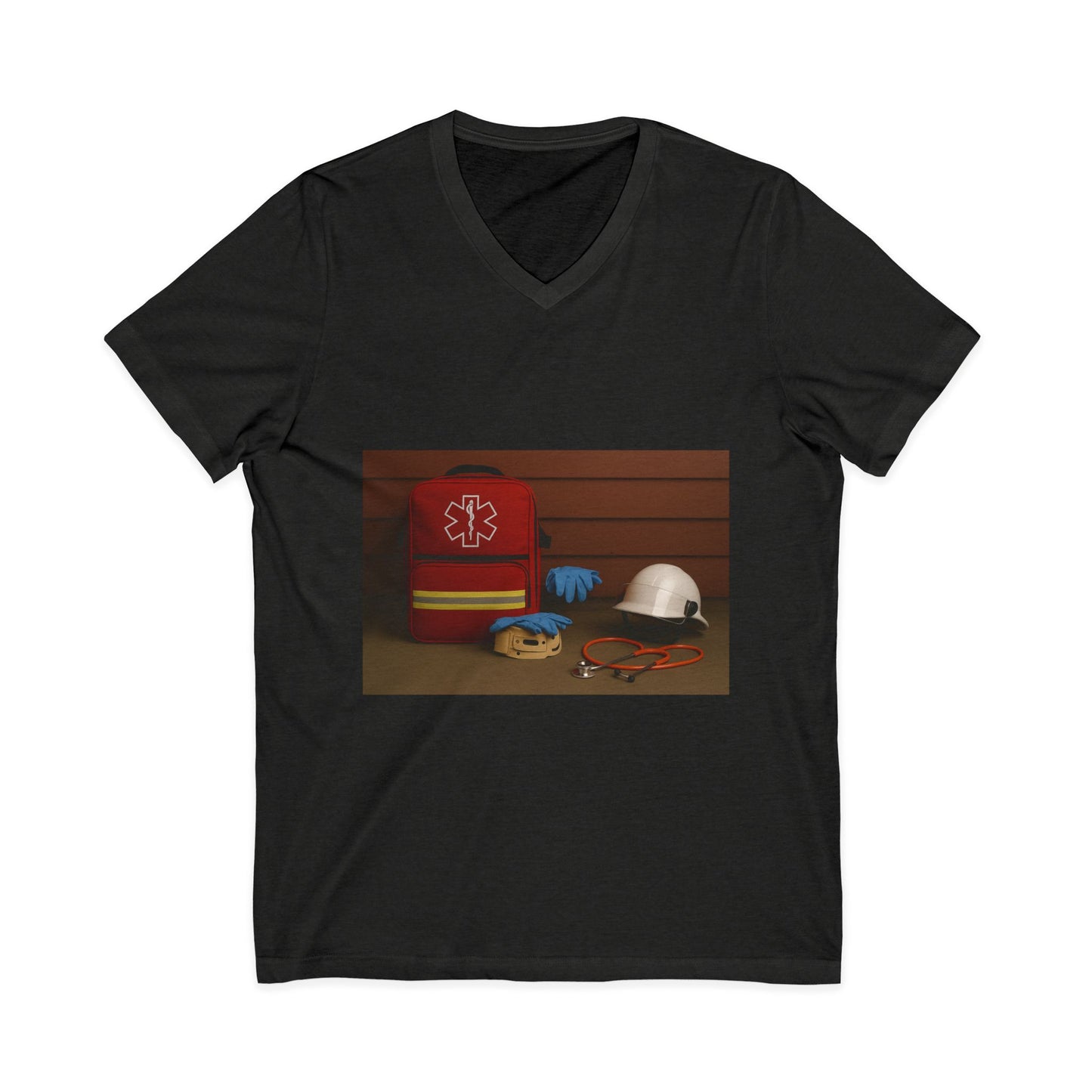 EMS Appreciation Unisex Short Sleeve V-Neck Tee