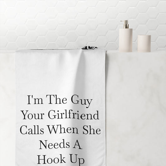 I'm The Guy Mink-Cotton  Beach Towel