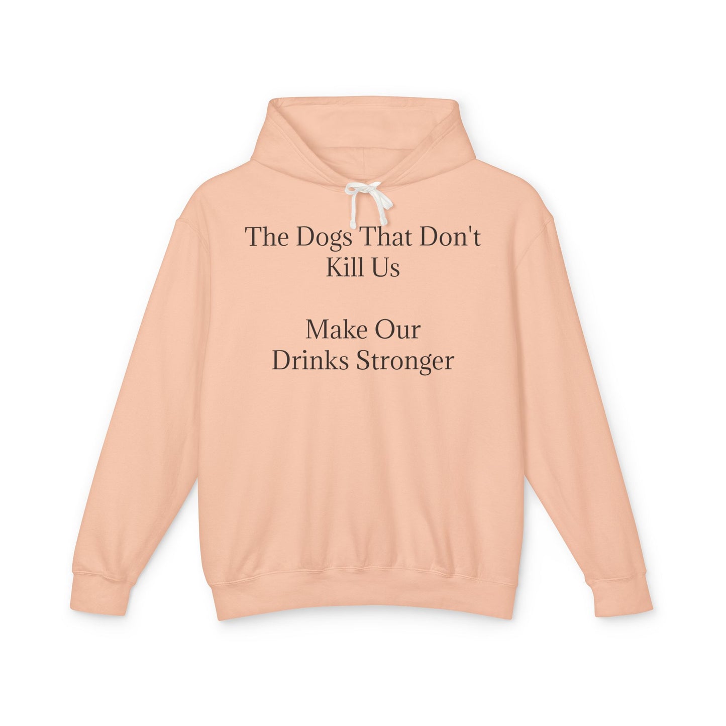 Drinks Stronger Unisex Lightweight Hoodie