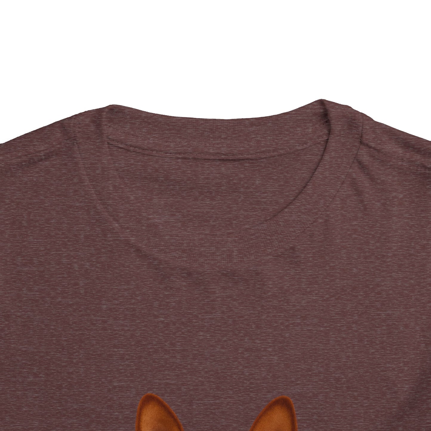 Basenji Head Toddler Unisex Short Sleeve Crewneck Tee