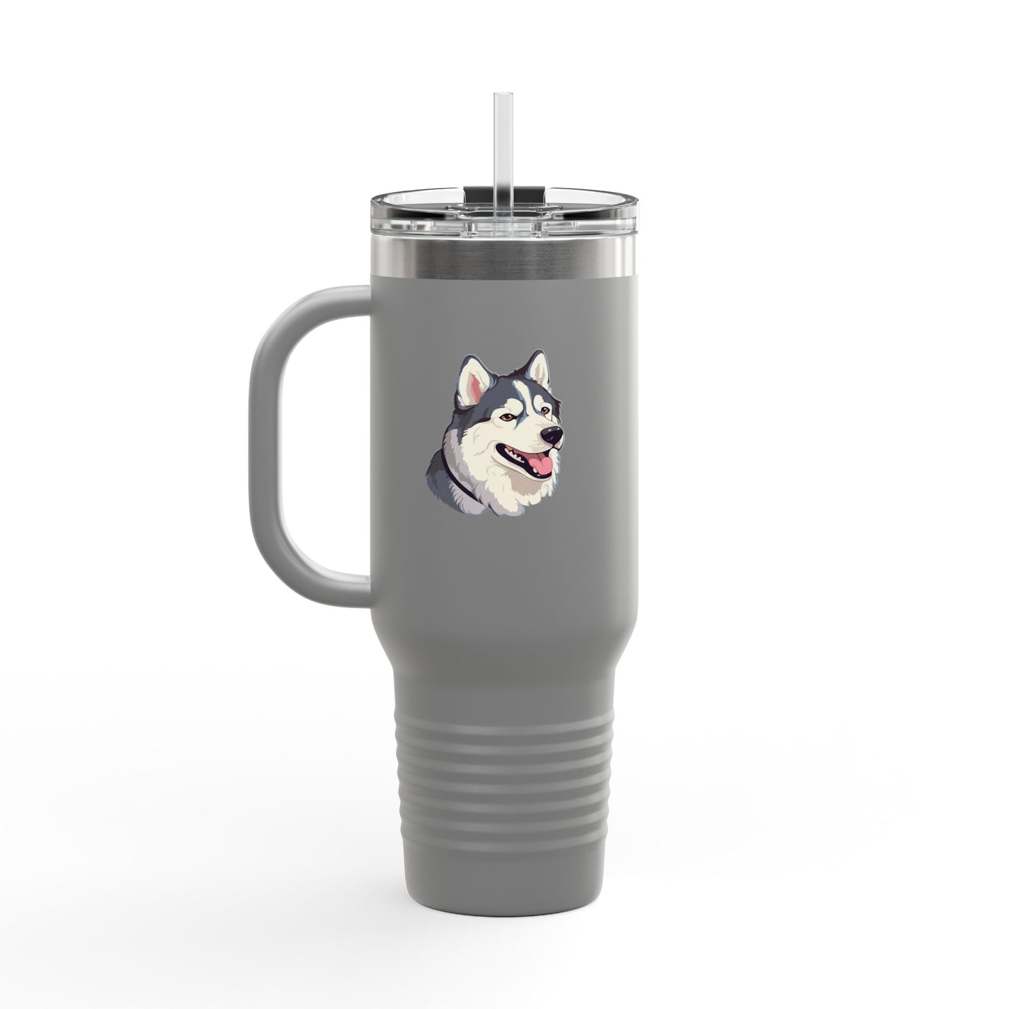 Malamute Head Insulated Travel Mug