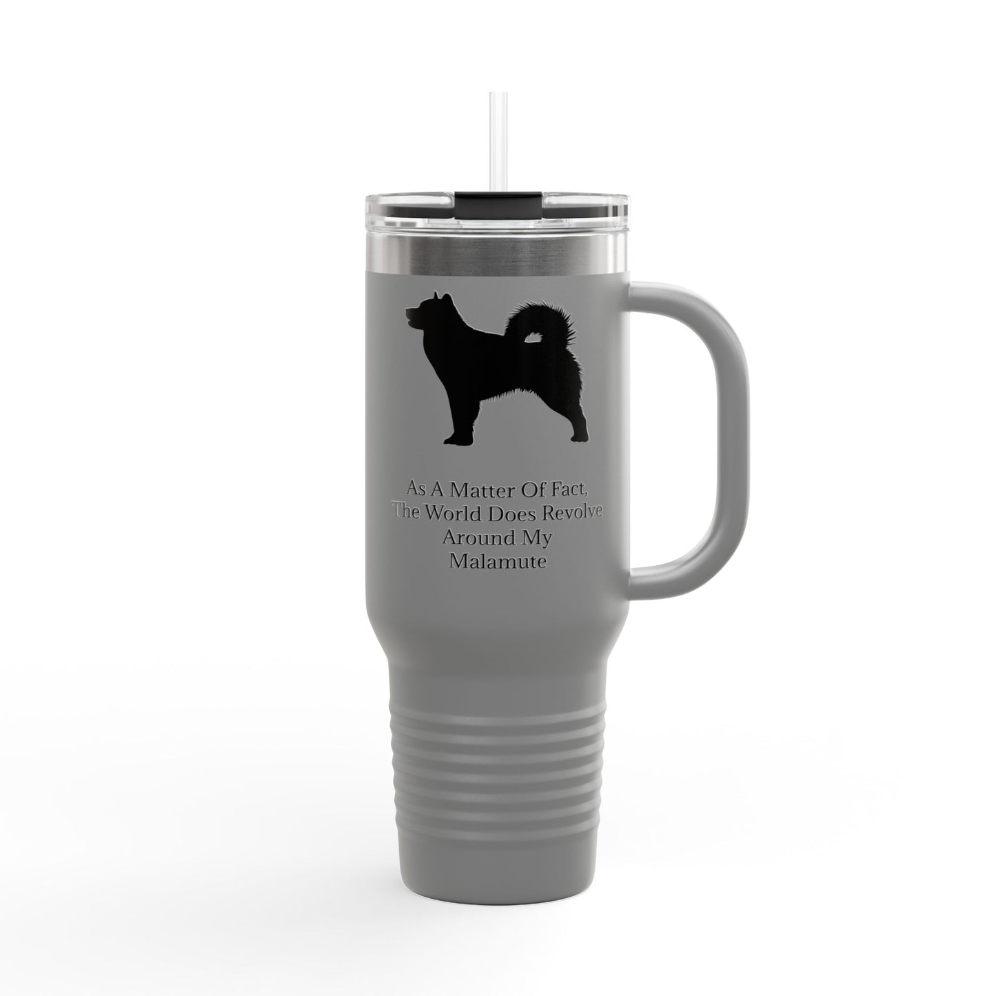 Matter Of Fact Malamute Insulated Travel Mug