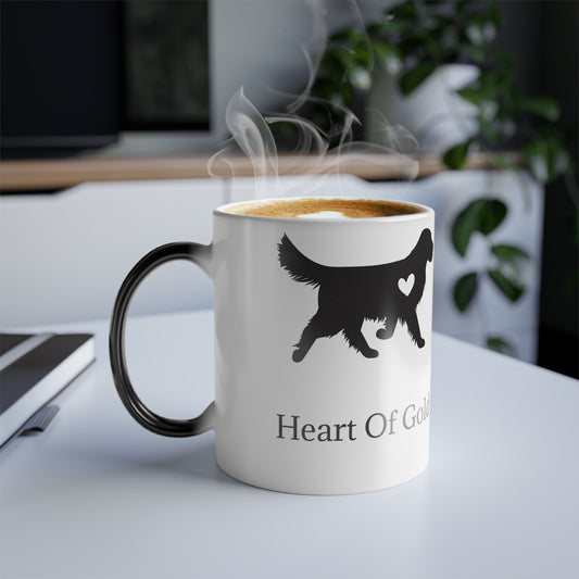Heart Of Gold Color Changing Mug