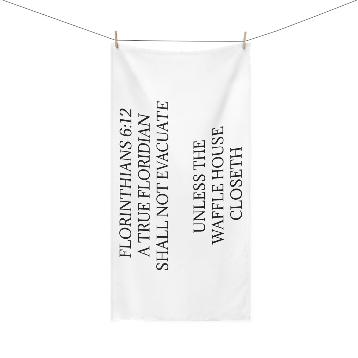 Florinthians 6:12 Mink-Cotton Beach Towel