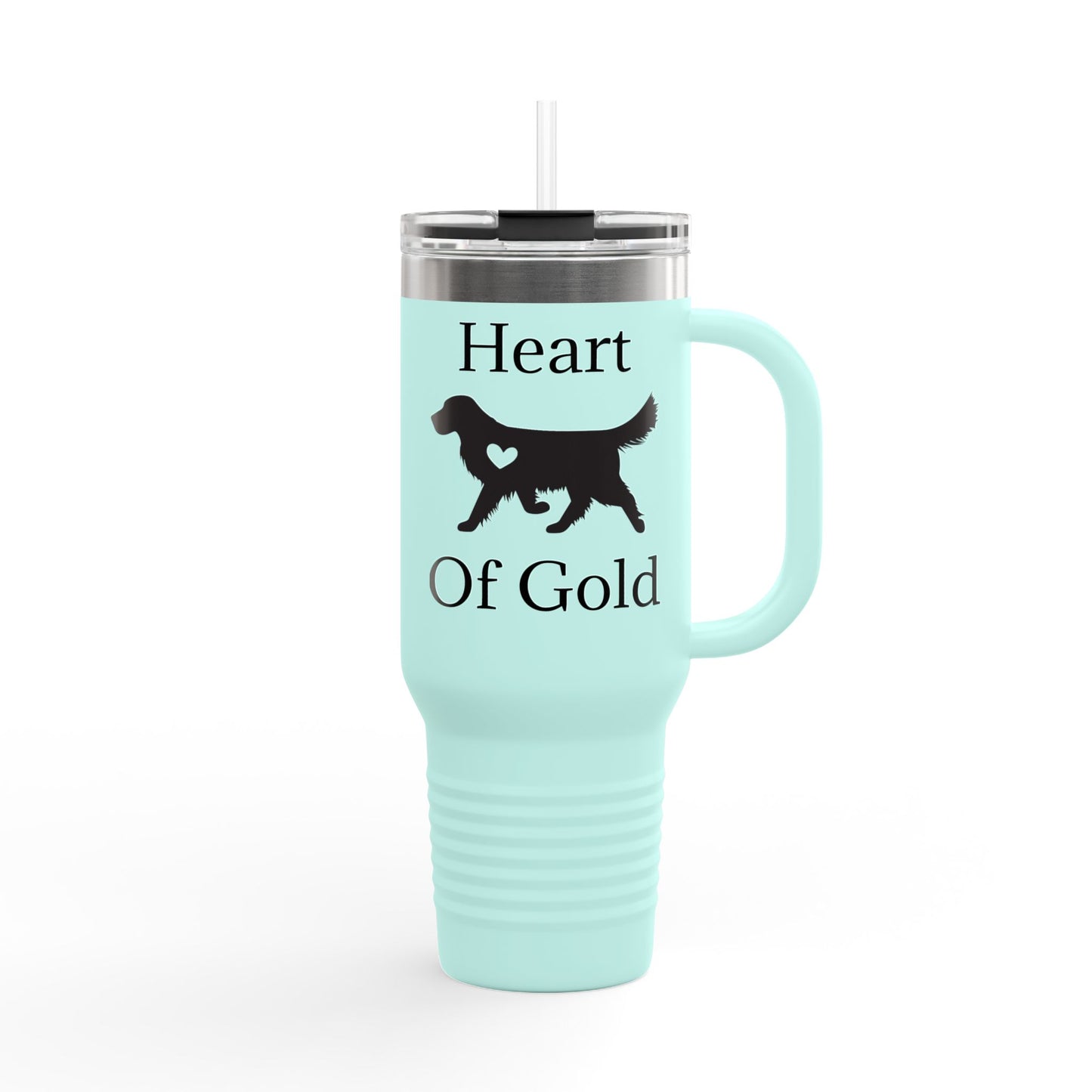 Heart Of Gold Insulated Travel Mug