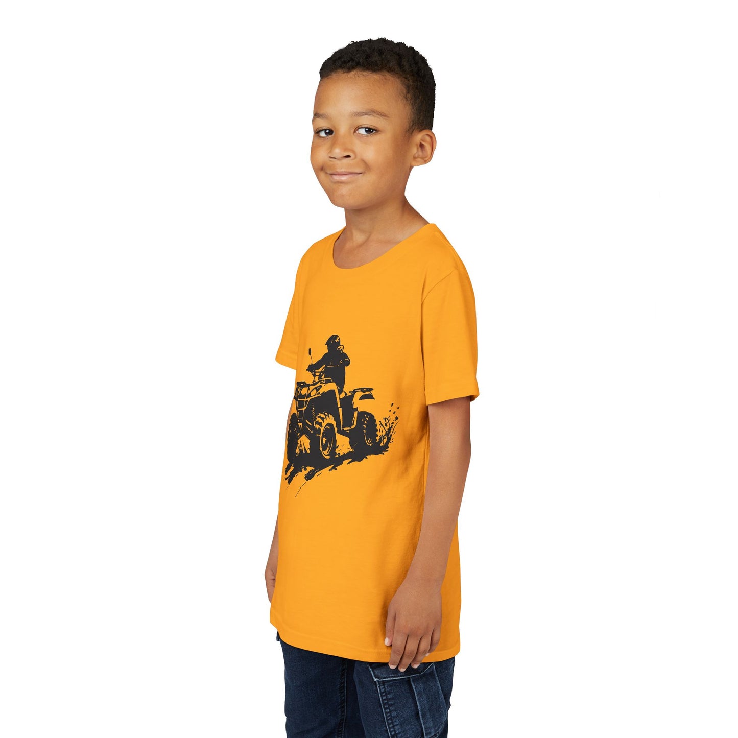 Slingin' Mud Quad Youth Unisex Short Sleeve Crewneck Tee